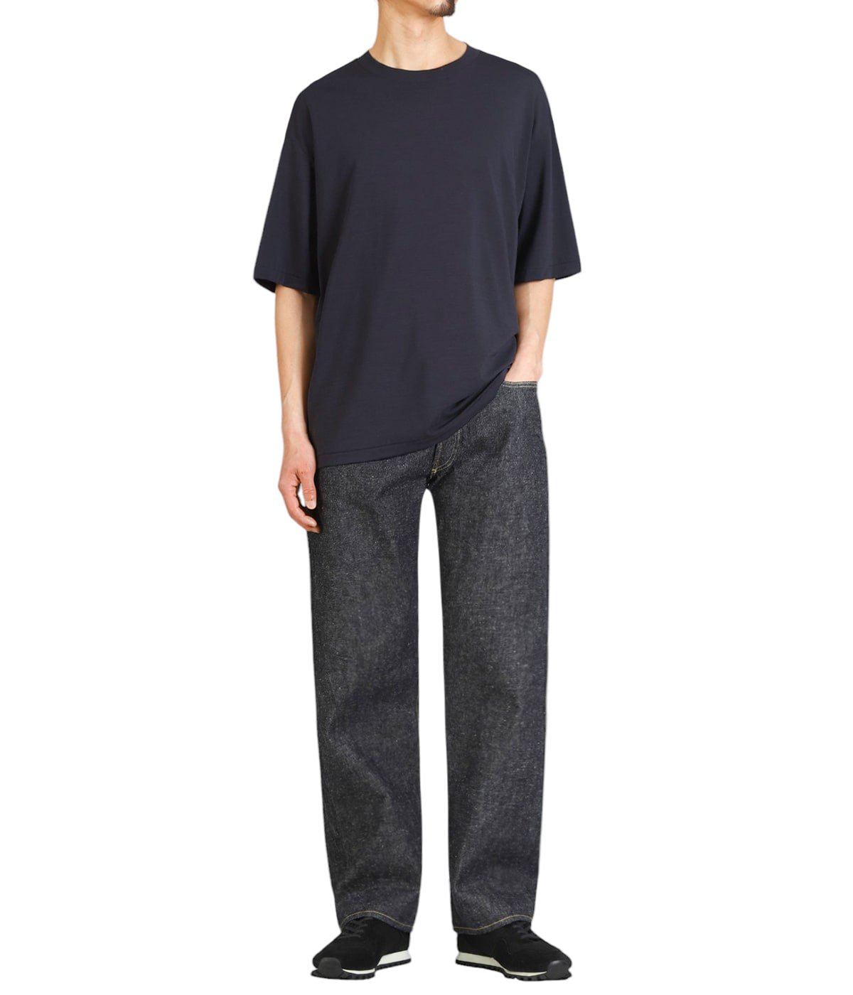 1/48 SUMMER WOOL REGULAR T-SHIRT | GOLD(ゴールド) / トップス