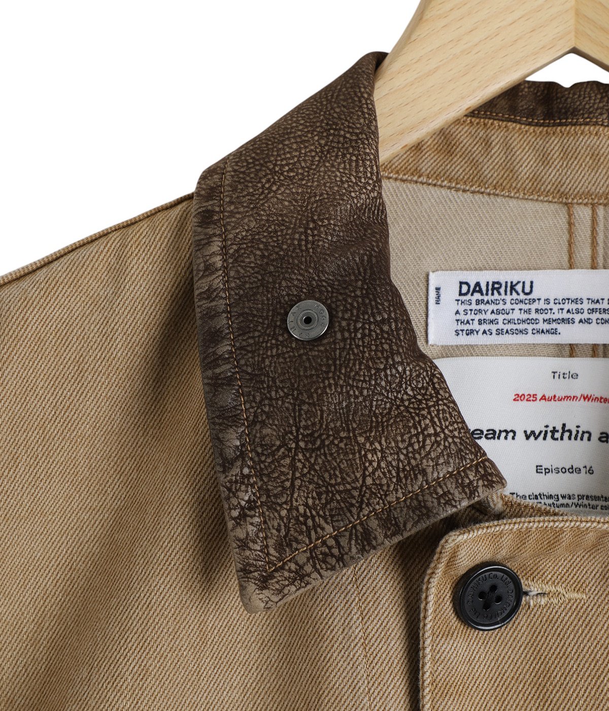 Cooper“ Vintage Washed Hunting Jacket | DAIRIKU(ダイリク