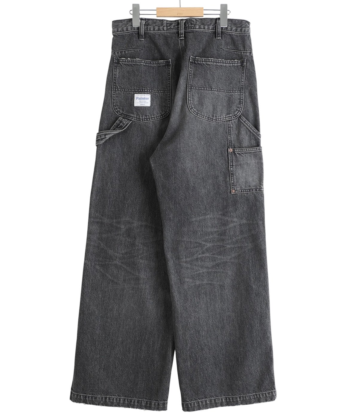 Vintage Washed Painter Denim Wide Pants | DAIRIKU(ダイリク
