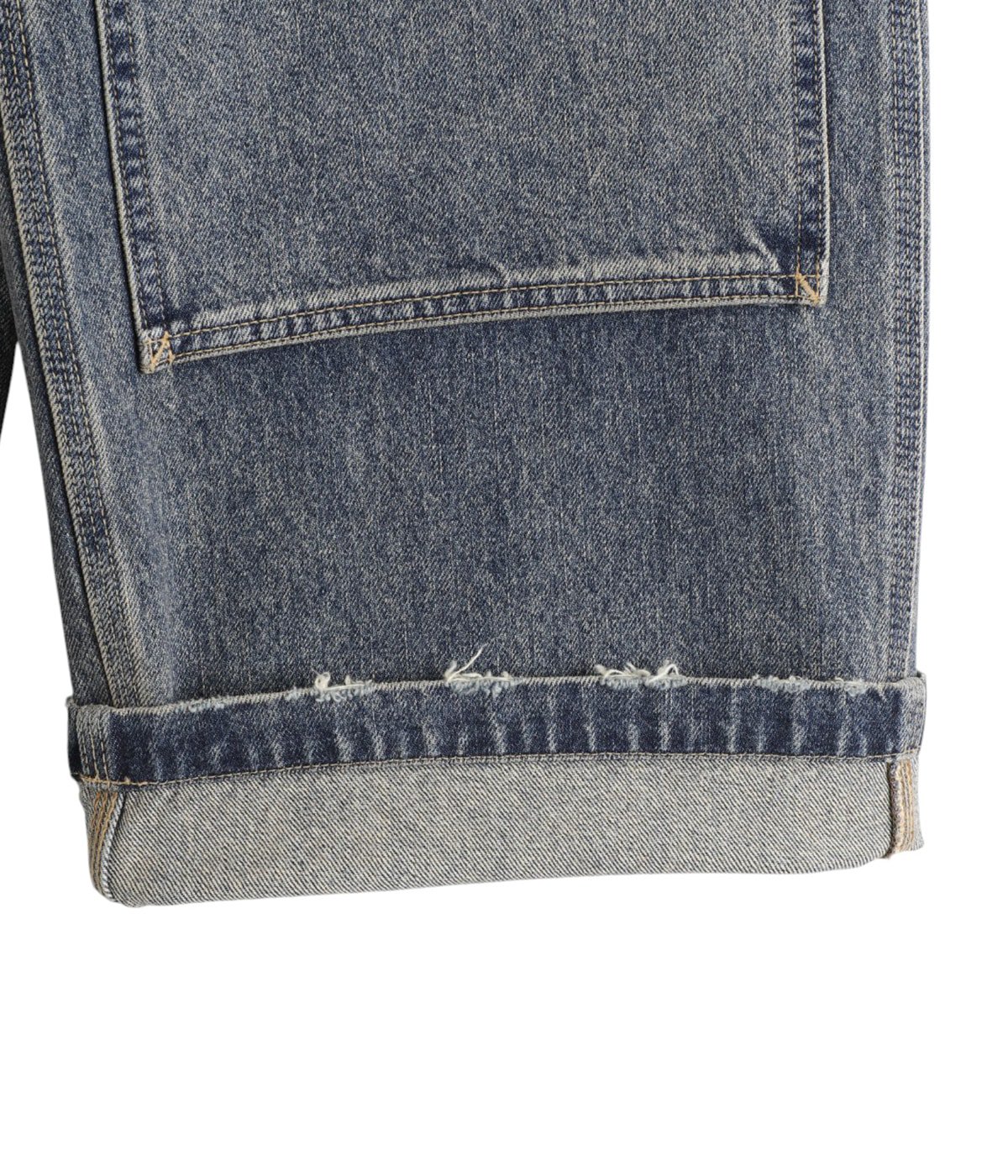 Vintage Washed Painter Denim Wide Pants | DAIRIKU(ダイリク