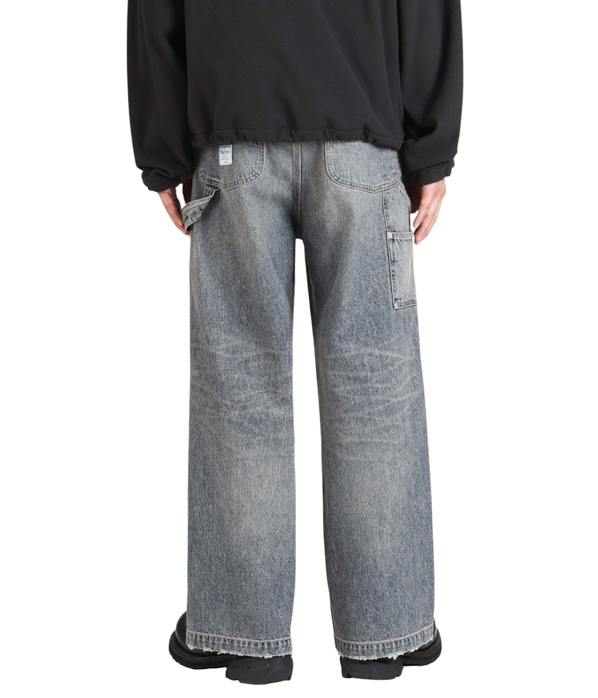 Vintage Washed Painter Denim Wide Pants | DAIRIKU(ダイリク