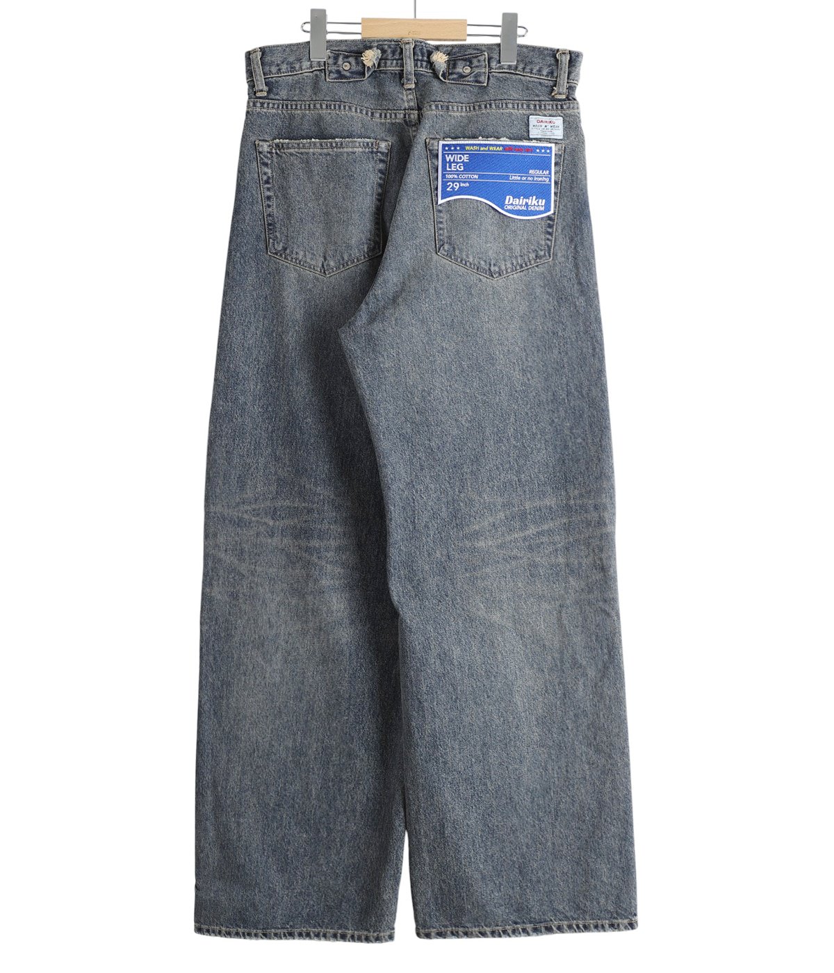 DAIRIKU デニム ストレートパンツ　29 DAIRIKU - 【残りわずか】Straight Denim Pants | ACRMTSM