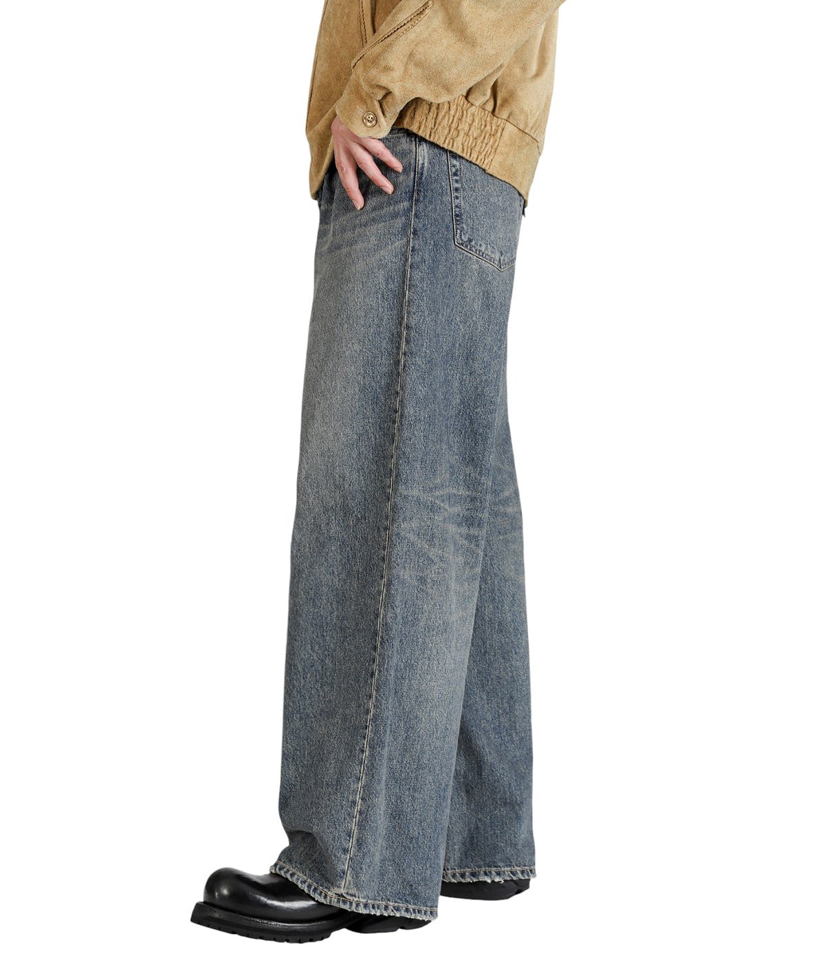 DAIRIKU リジットデニム 25aw DAIRIKU - 【残りわずか】Straight Rigid Denim Pants | ACRMTSM