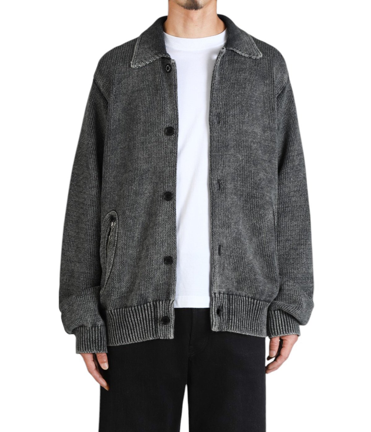 Vintage Dyed Knit Jacket | DAIRIKU(ダイリク) / トップス