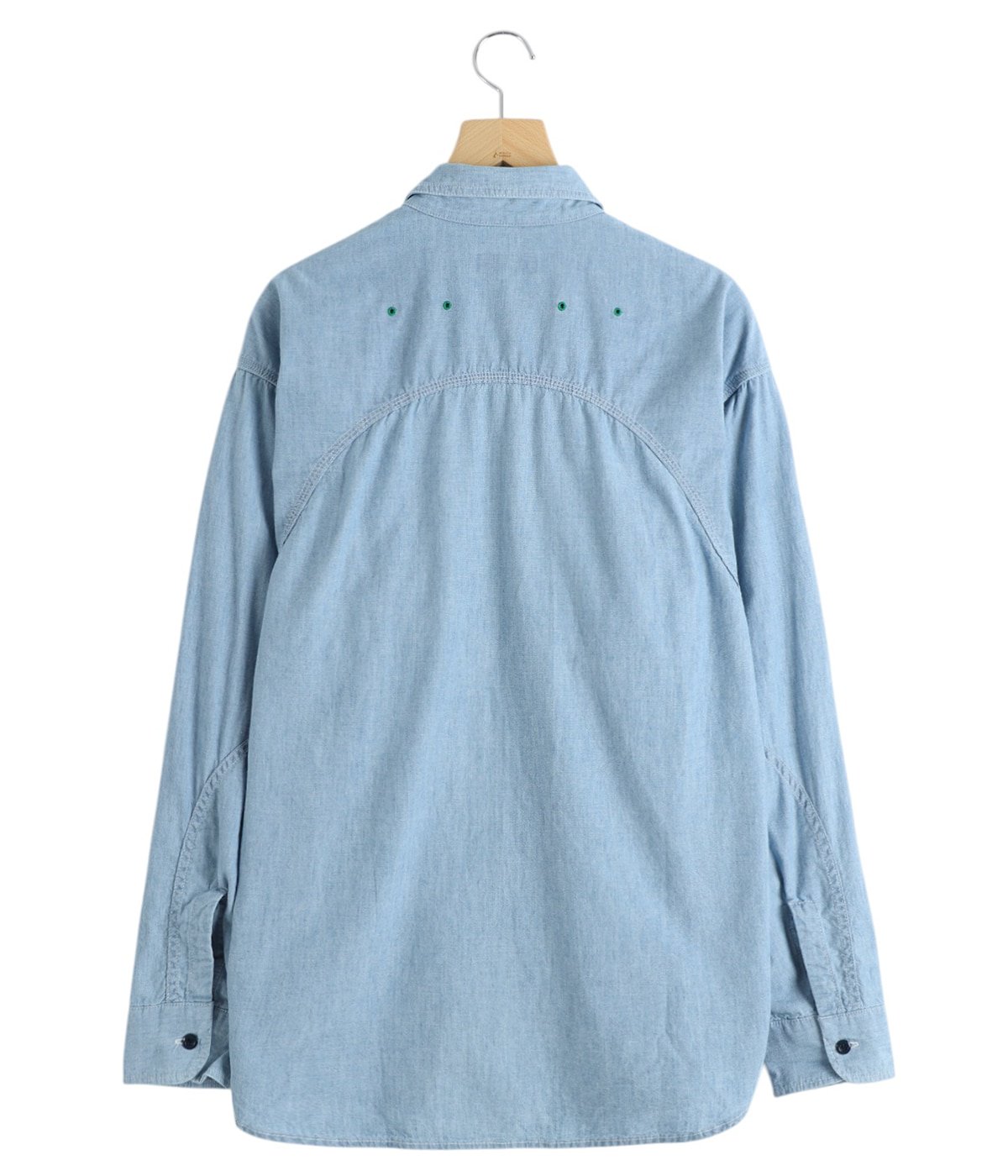 MASSCOB シャツ Masscob - Broome Shirt - Grey – Merci Paris