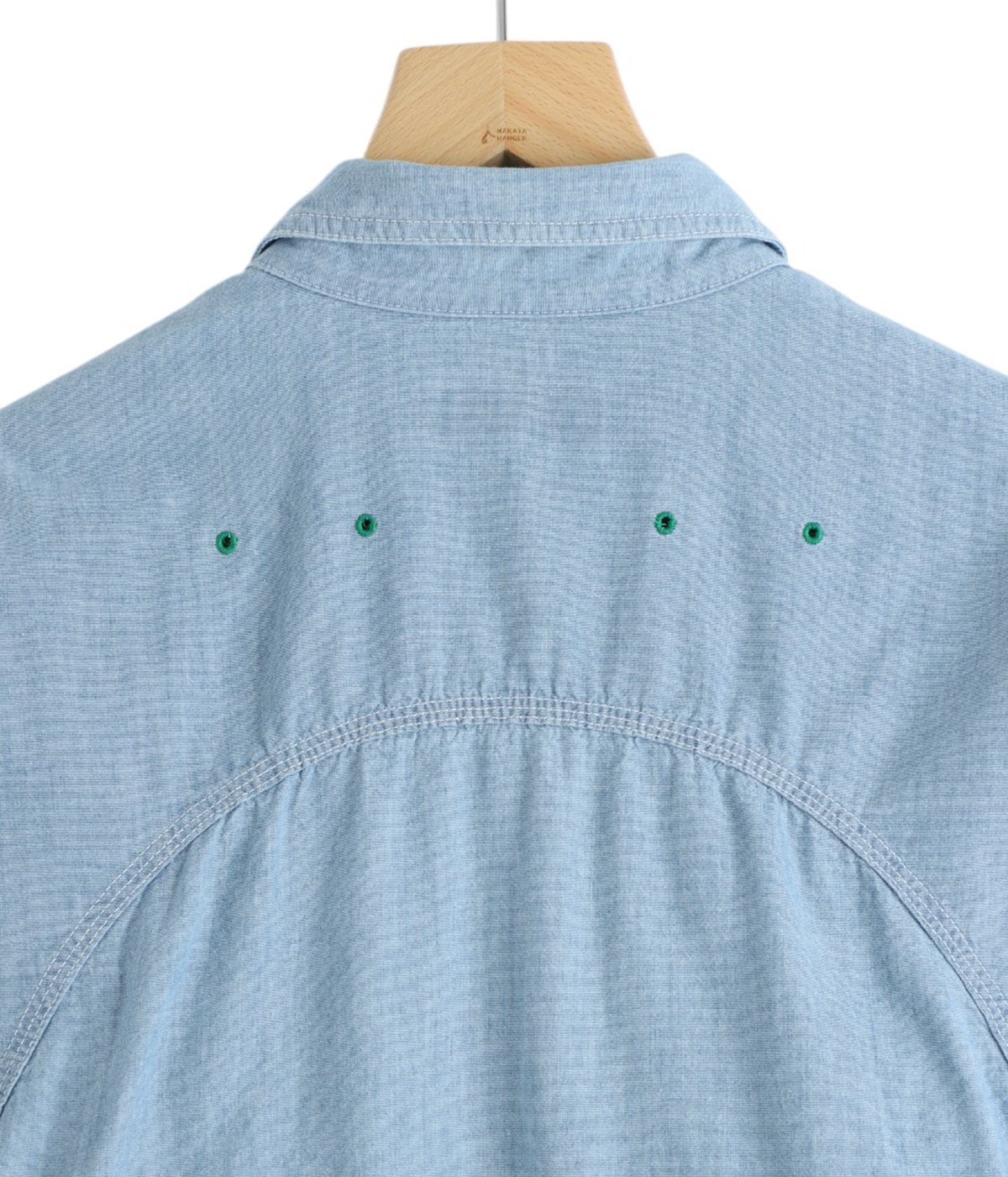 MASSCOB シャツ CHAMBRAY WORK SHIRT | MASSES(マシス) / トップス 長袖シャツ (メンズ