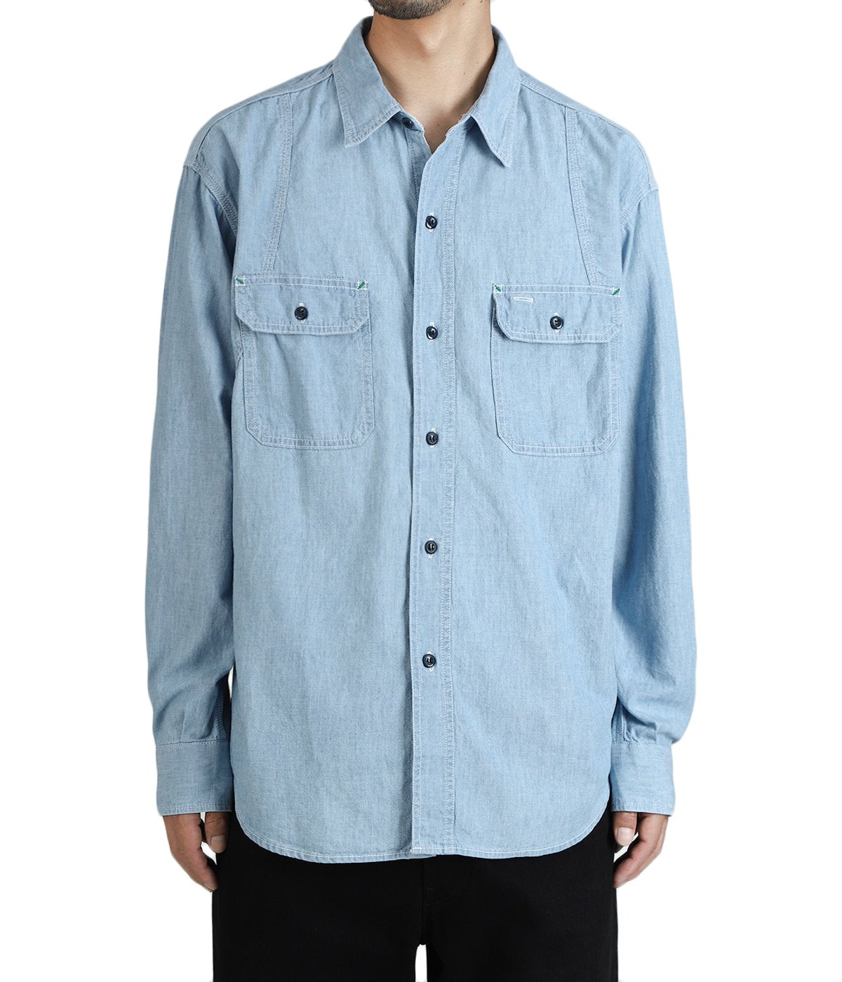 MASSCOB シャツ Masscob - Broome Shirt - Grey – Merci Paris