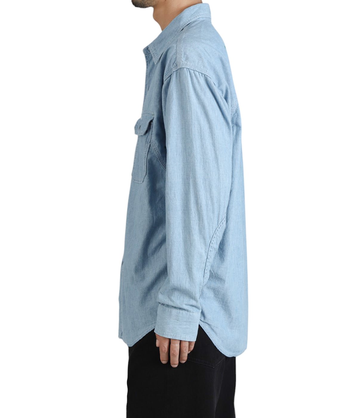 CHAMBRAY WORK SHIRT | MASSES(マシス) / トップス 長袖シャツ (メンズ