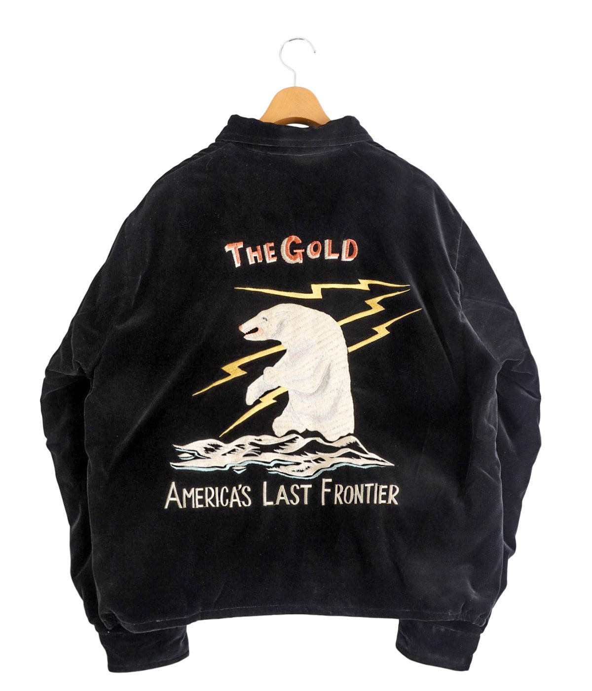 VELVETEEN ALASKA JACKET | GOLD(ゴールド) / アウター ブルゾン