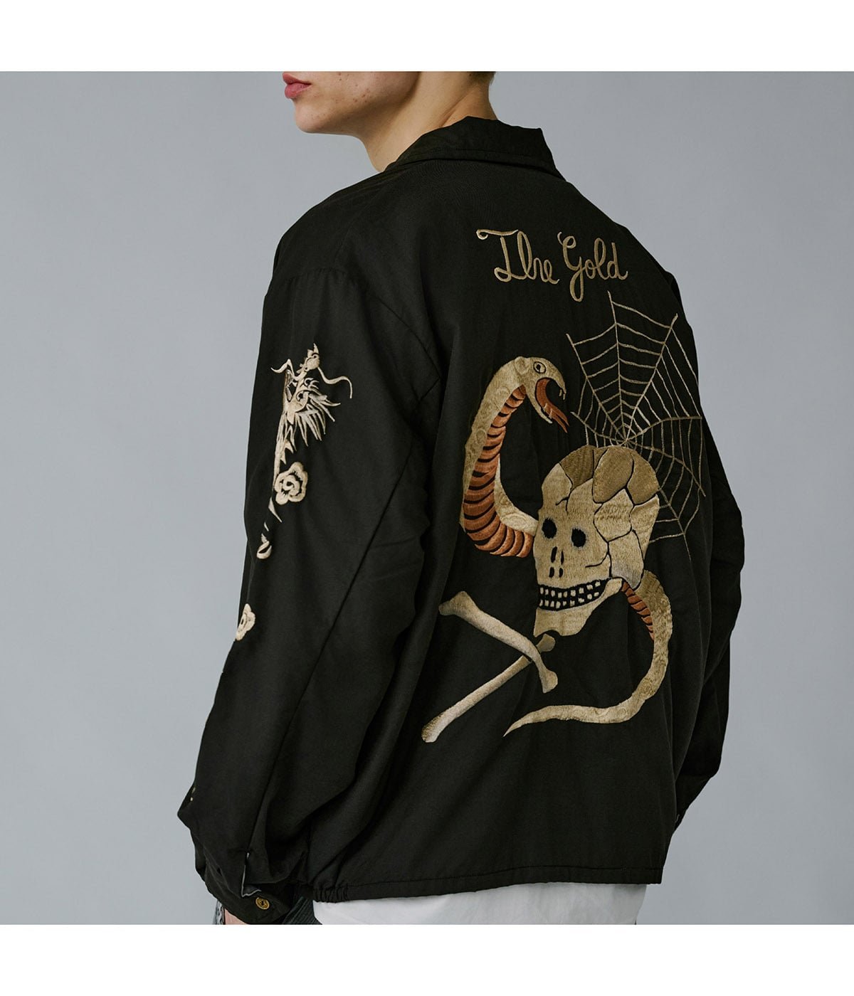 SKULL JACKET AGED MODEL | GOLD(ゴールド) / アウター ブルゾン