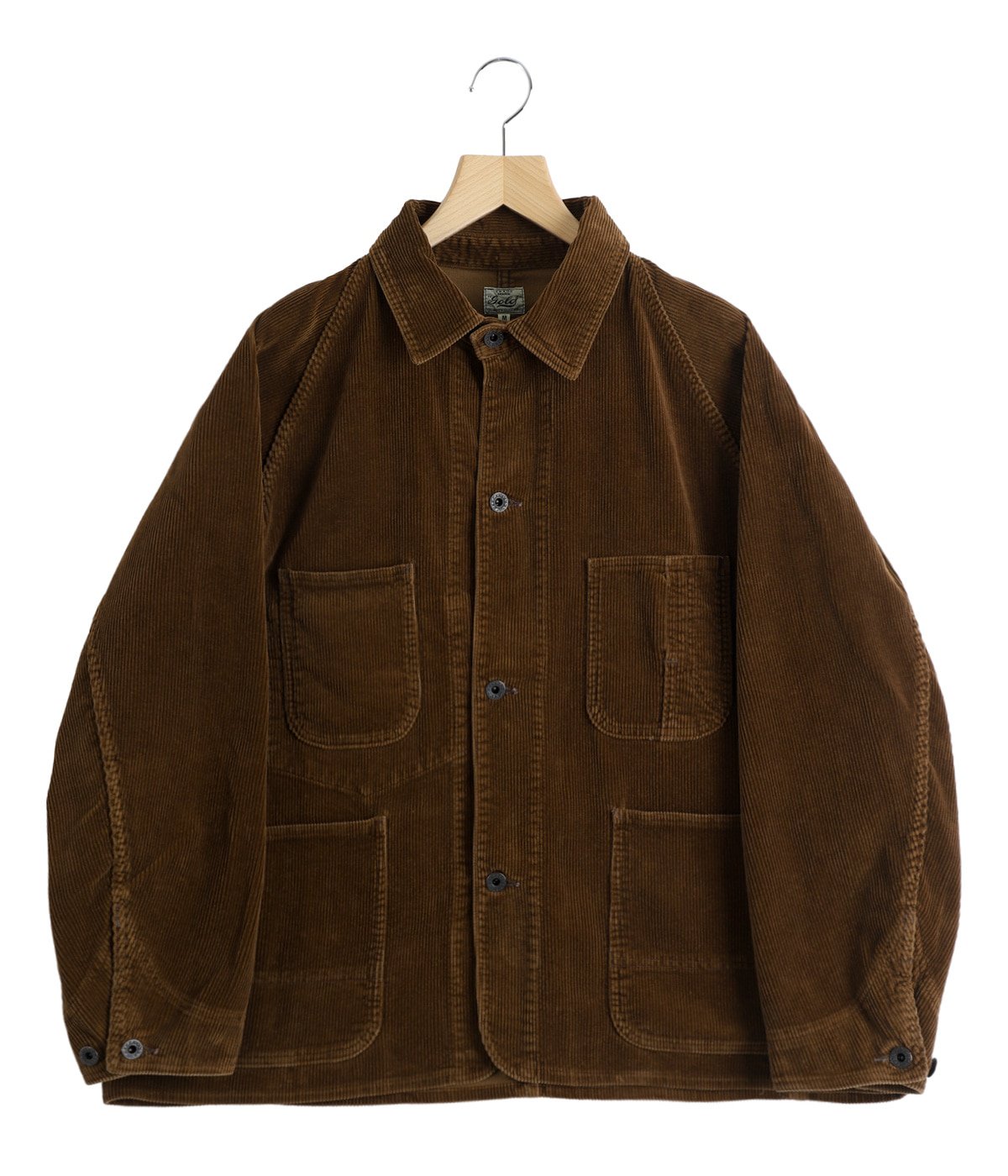 9W CORDUROY WORK COAT | GOLD(ゴールド) / アウター ブルゾン