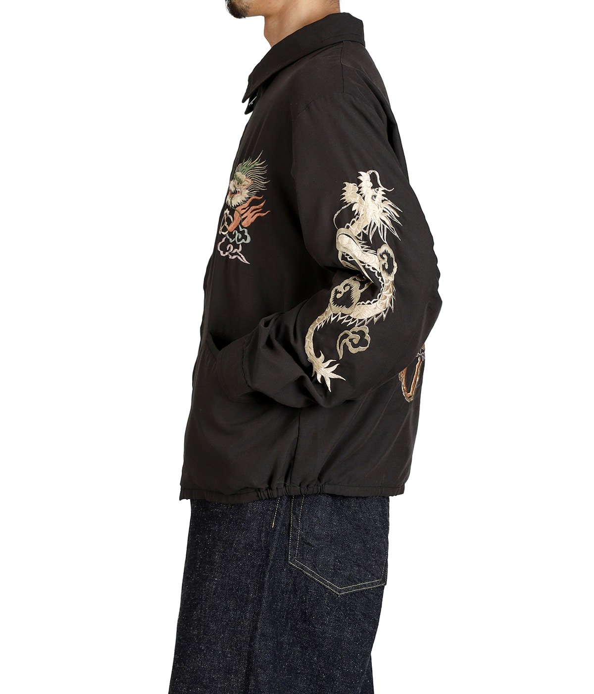 別注 SOUVENIR JACKET AGED MODEL JAPAN MAP | GOLD(ゴールド