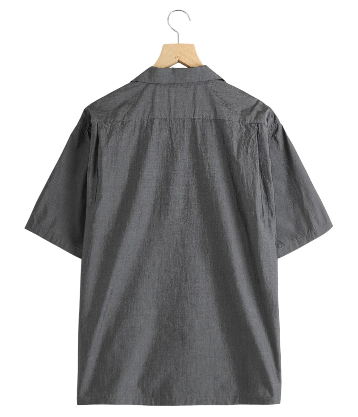 COTTON / SILK CHAMBRAY SNAP SHIRT | GOLD(ゴールド) / トップス 半袖