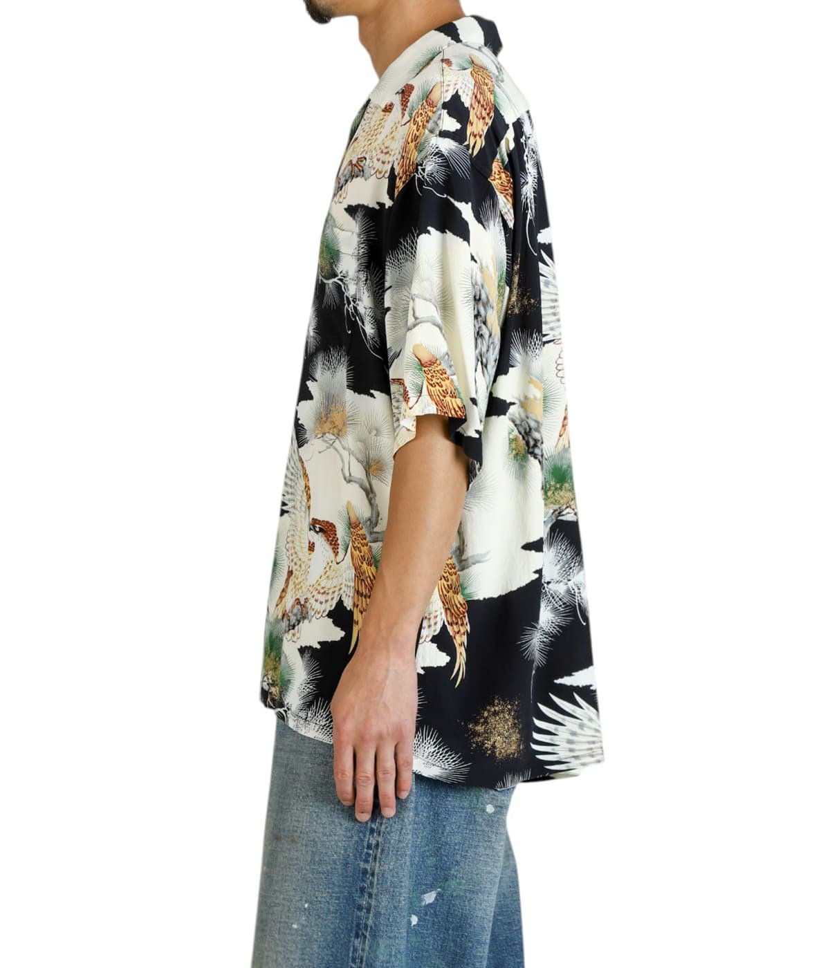 ALOHA SHIRT KING OF THE SKY | GOLD(ゴールド) / トップス 半袖