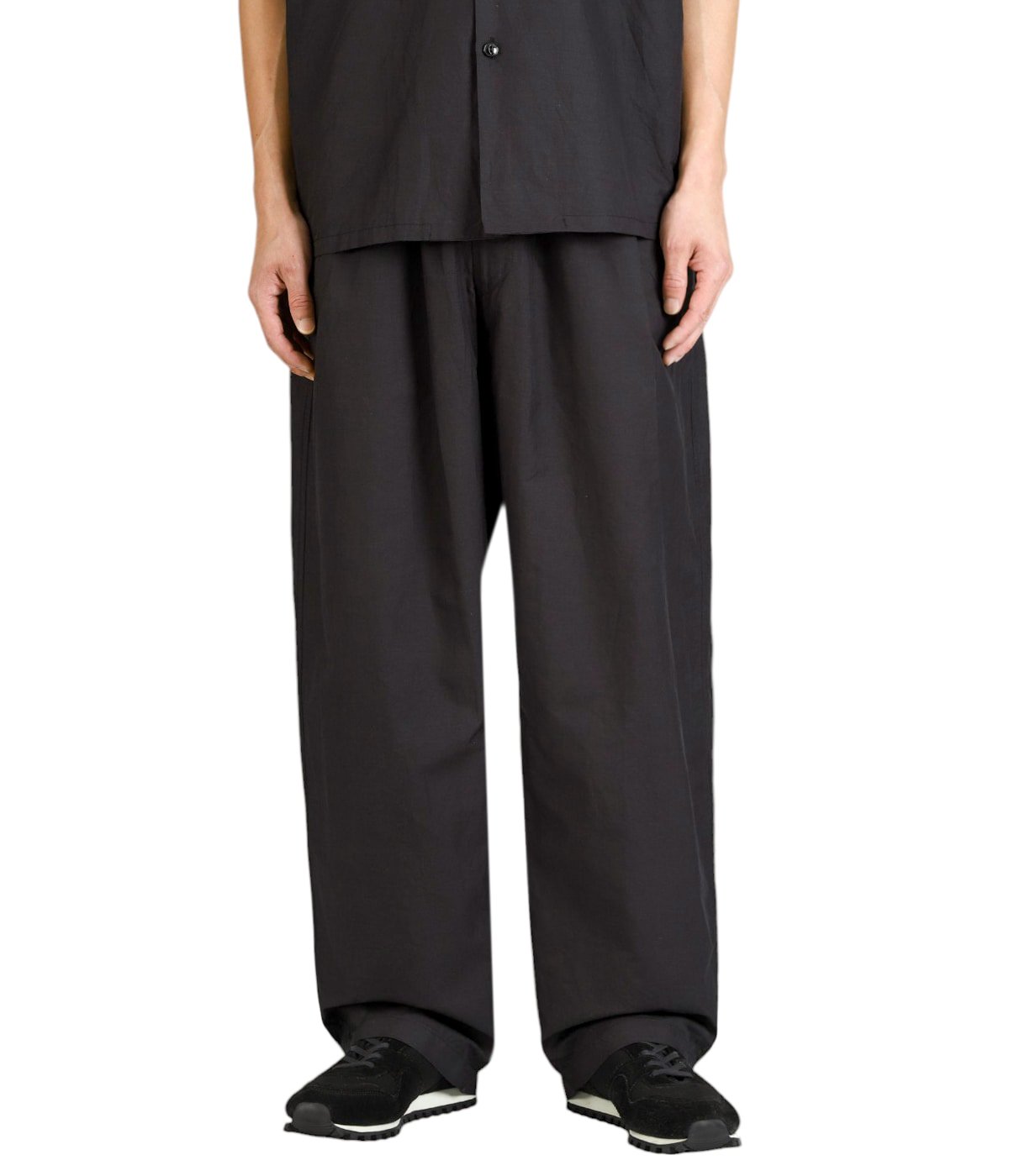 COTTON / RAMIE BROAD EASY PANTS | GOLD(ゴールド) / パンツ