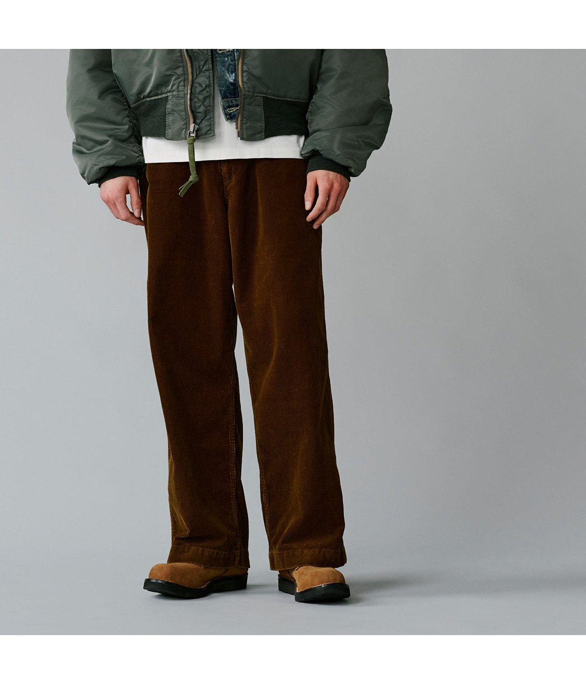 9W CORDUROY TROUSERS | GOLD(ゴールド) / パンツ コーデュロイパンツ