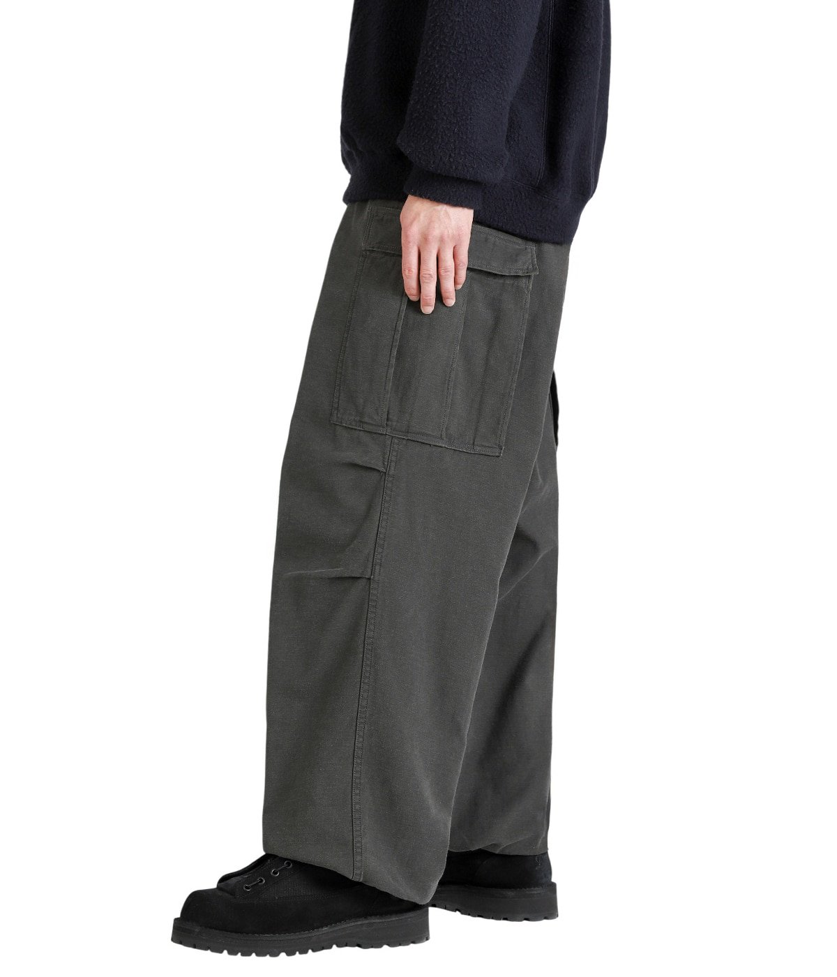 LIGHT BACKSATIN EASY CARGO PANTS | GOLD(ゴールド) / パンツ カーゴ