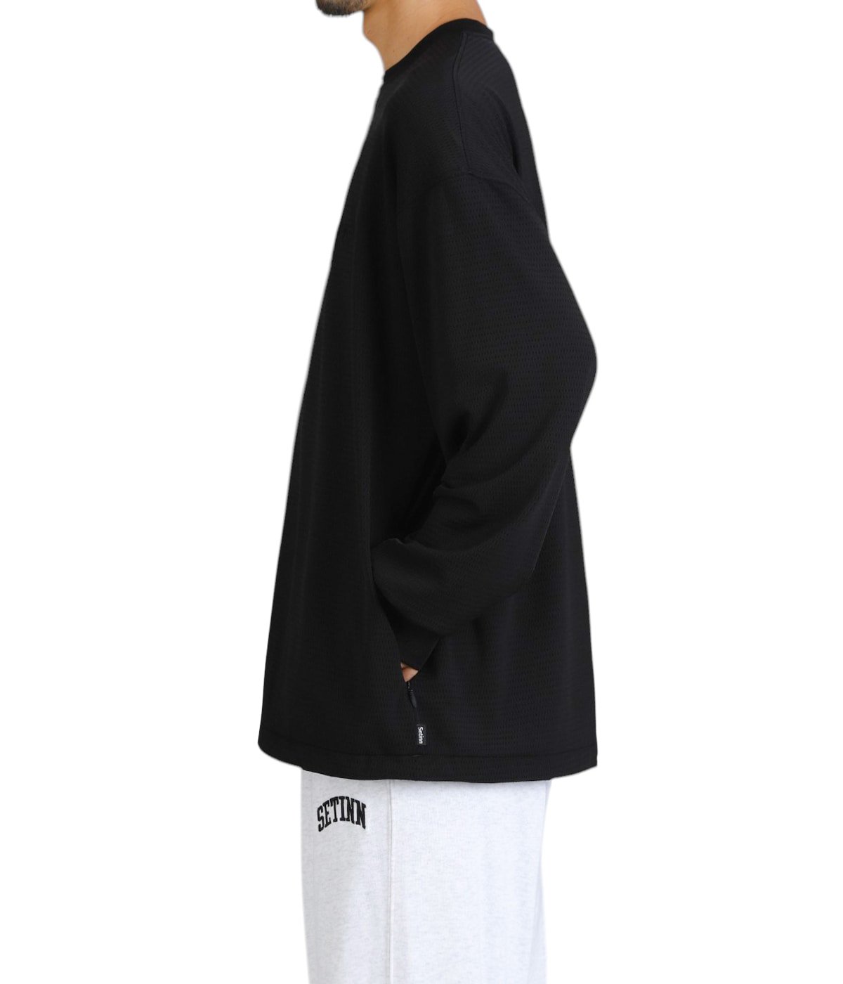 Mesh Gym Crew | Setinn(セットイン) / トップス カットソー長袖 