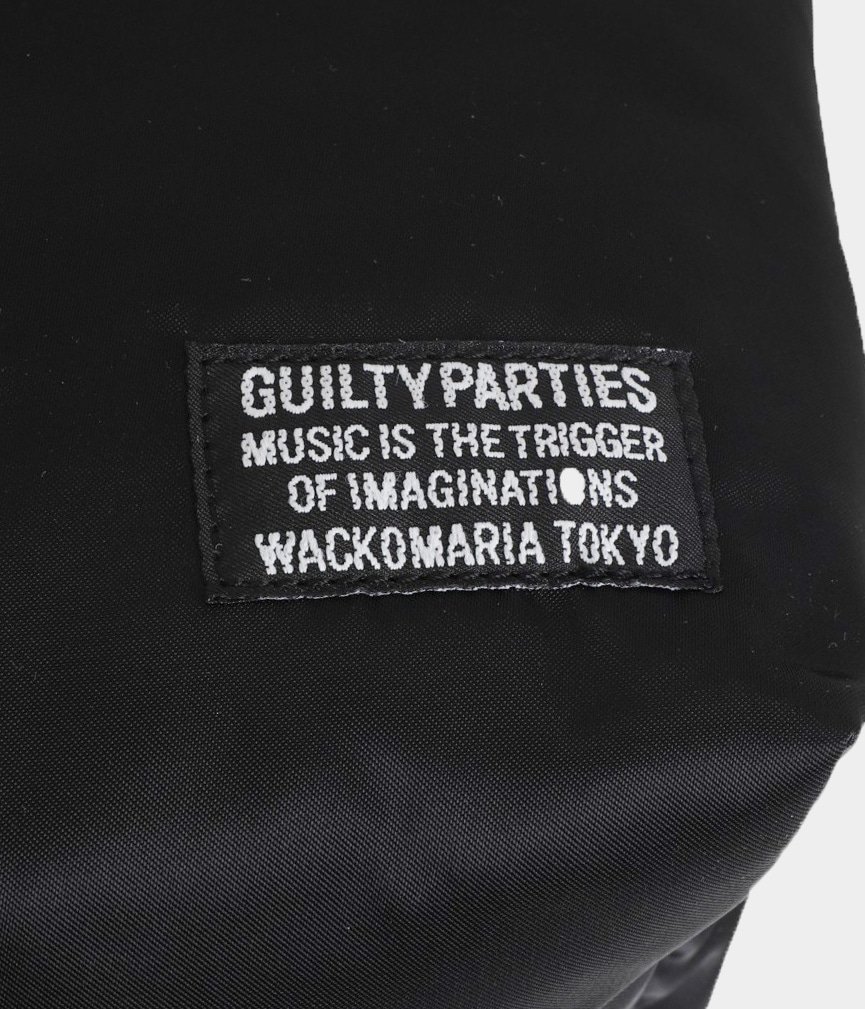 S*S様 ワコマリア×ポーター　ウォッシュドキャンバスウエストバッグ　ブラック GUARD（PORTER） ポーター ガード ウエストバッグ 033-05065 ウエスト