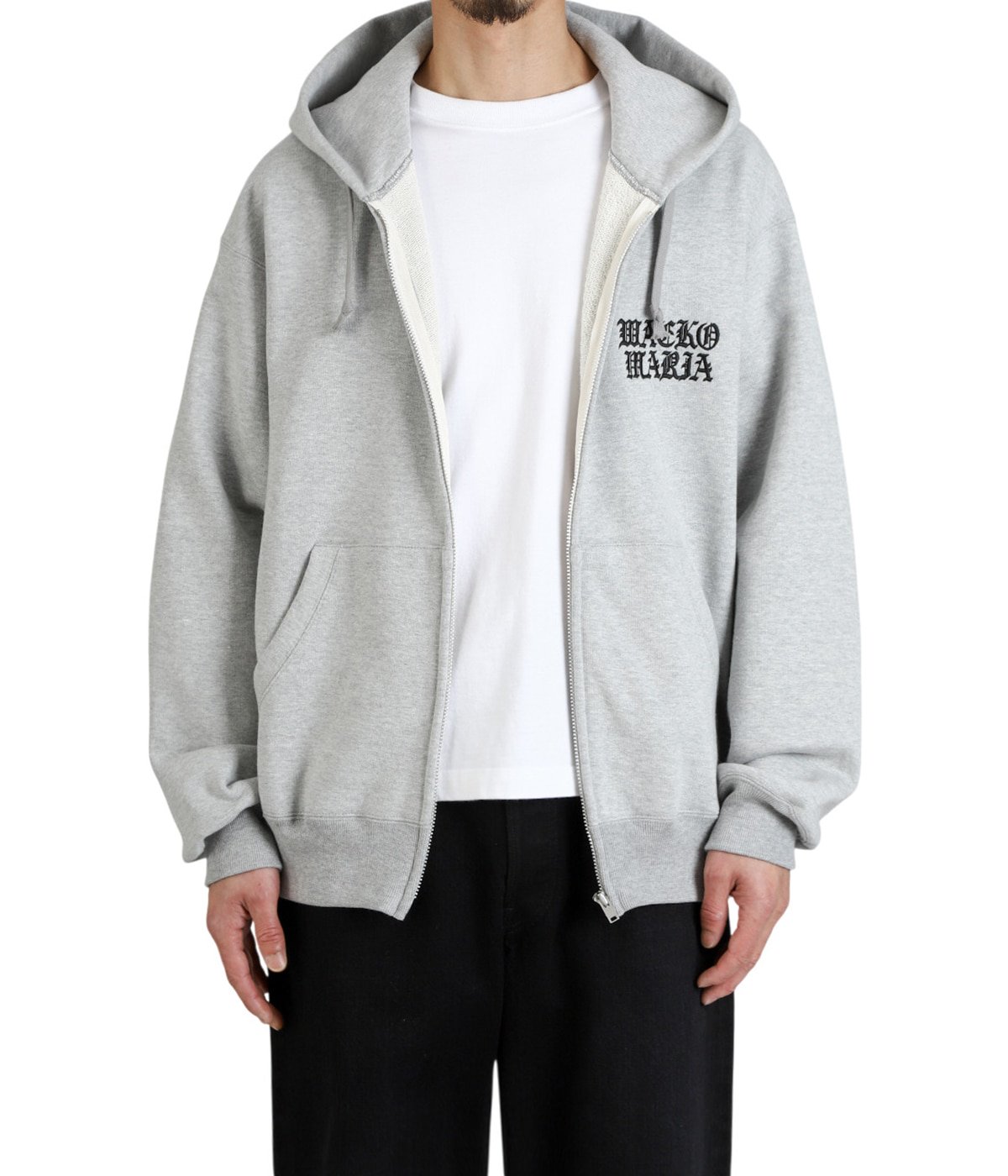 HEAVY WEIGHT FULL ZIP HOODED SWEAT SHIRT ( TYPE-1 ) | WACKO MARIA