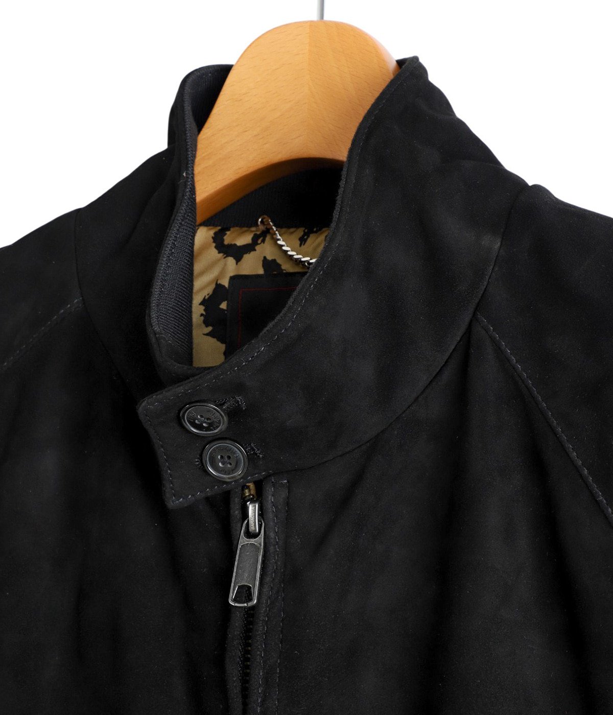 ワコマリア BARACUTA / G9 SUEDE LEATHER L BARACUTA | G9 SUEDE LEATHER HARRINGTON JACKET #BEIGE [25FW-WMO