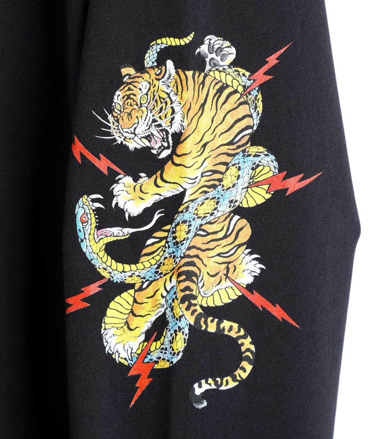 TIM LEHI / WASHED HEAVY WEIGHT CREW NECK LONG SLEEVE T-SHIRT