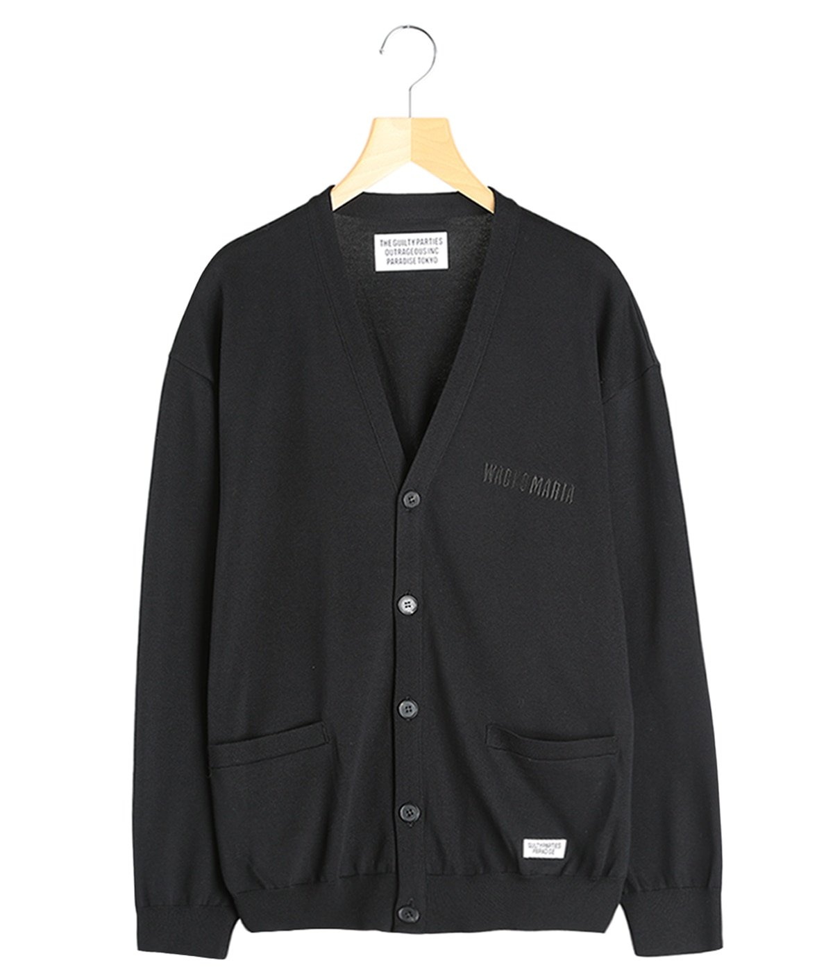 WACKOMARIA ワコマリア 25ss新作 カーディガン RECORDS JACQUARD KNIT CARDIGAN - WACKO MARIA (ワコマリア