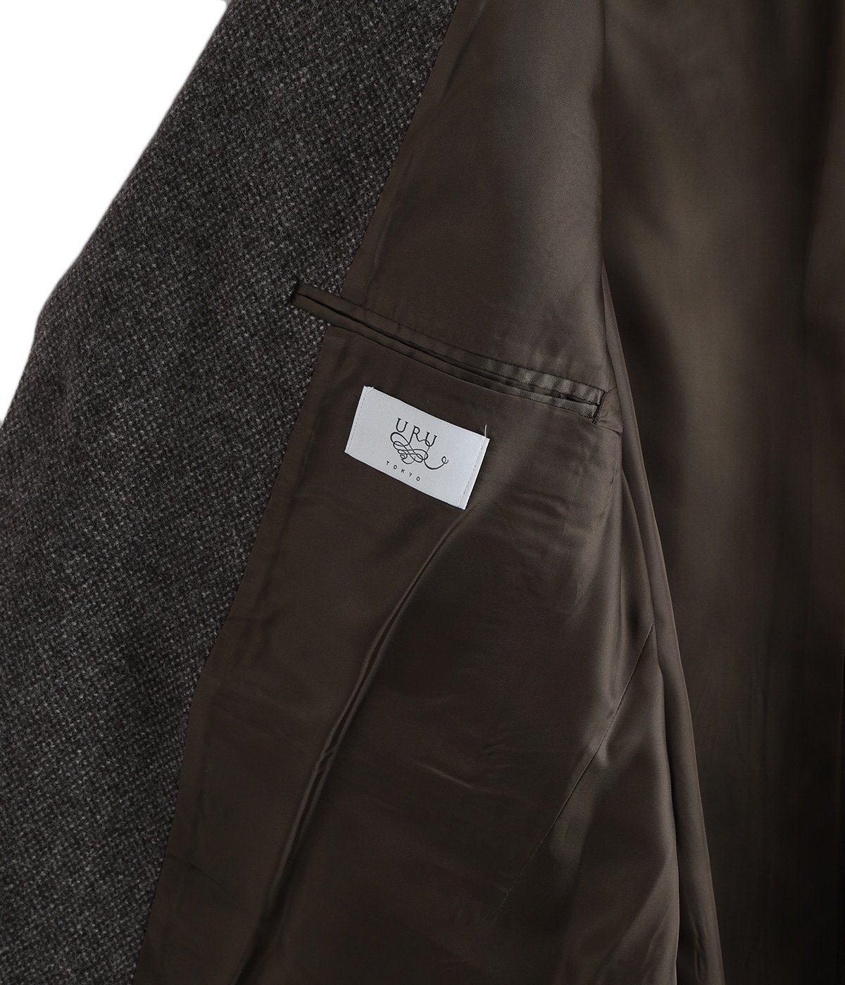 WOOL LIGHT TWEED - OVER JACKET | URU(ウル) / アウター スーツ