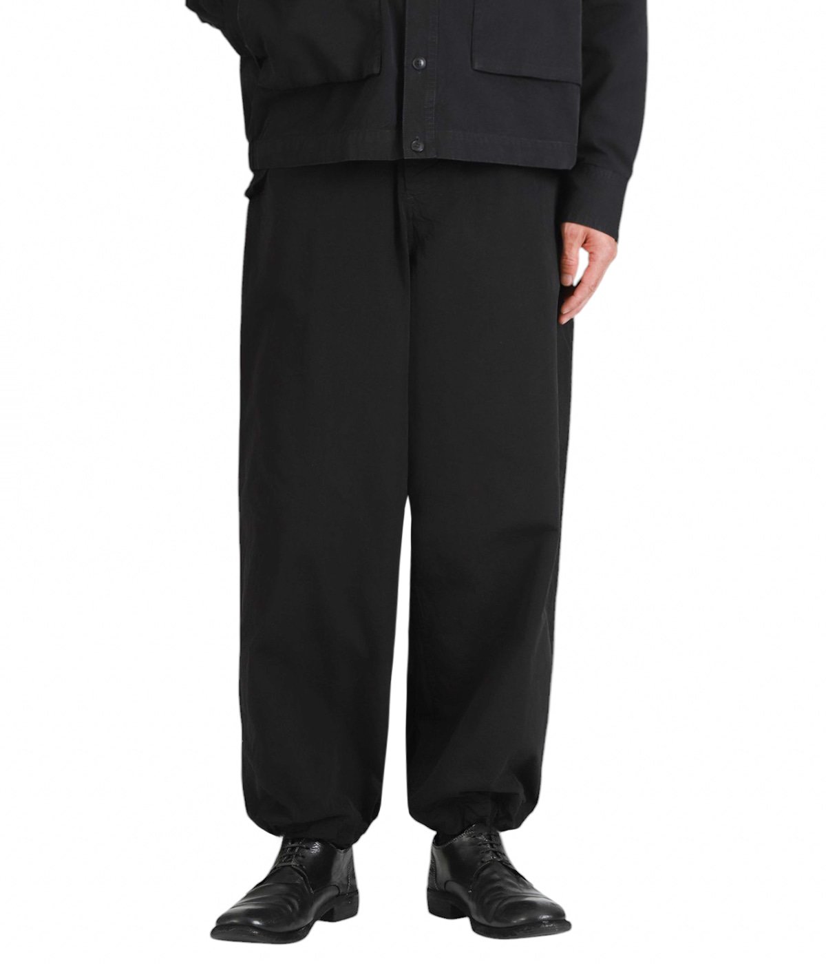CASEY CASEYケイシーケイシーサルエルパンツ　ウールブラック黒L CASEY CASEY ( ケイシーケイシー ) / JOG AH MILITAIRE PANT