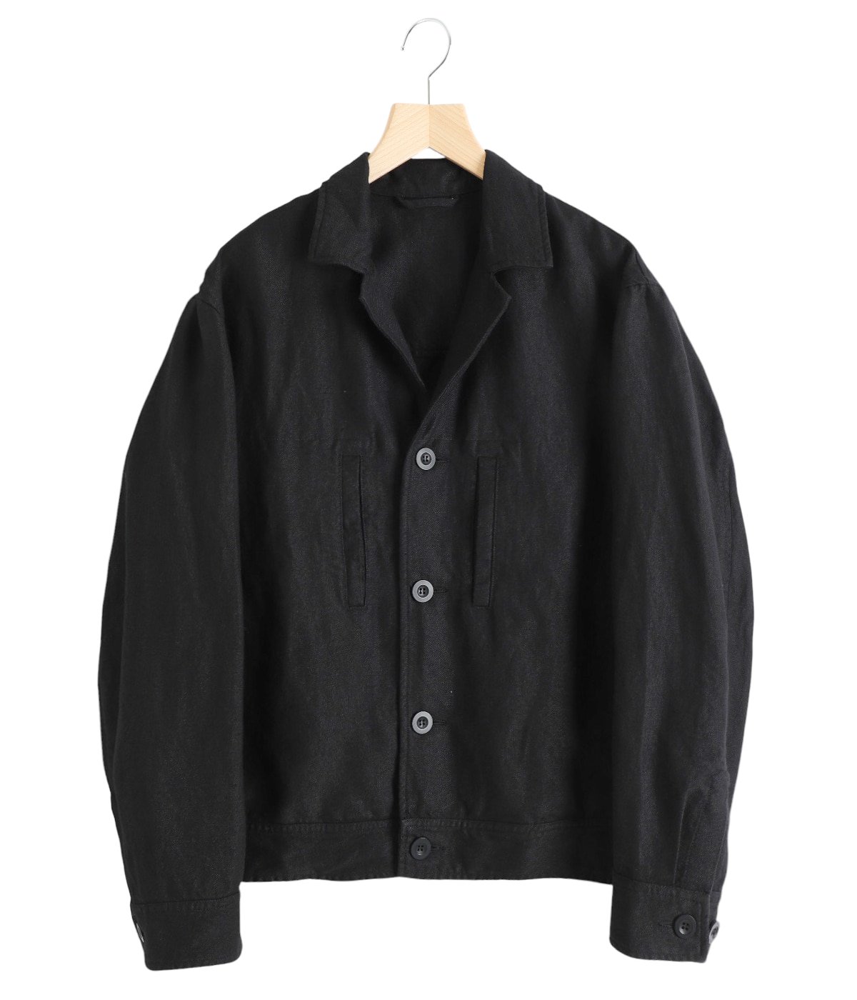 CASEY CASEY ケイシーケイシー　黒 カバーオール メンズジャケット CASEY CASEY ケイシーケイシー黒 カバーオール メンズジャケット