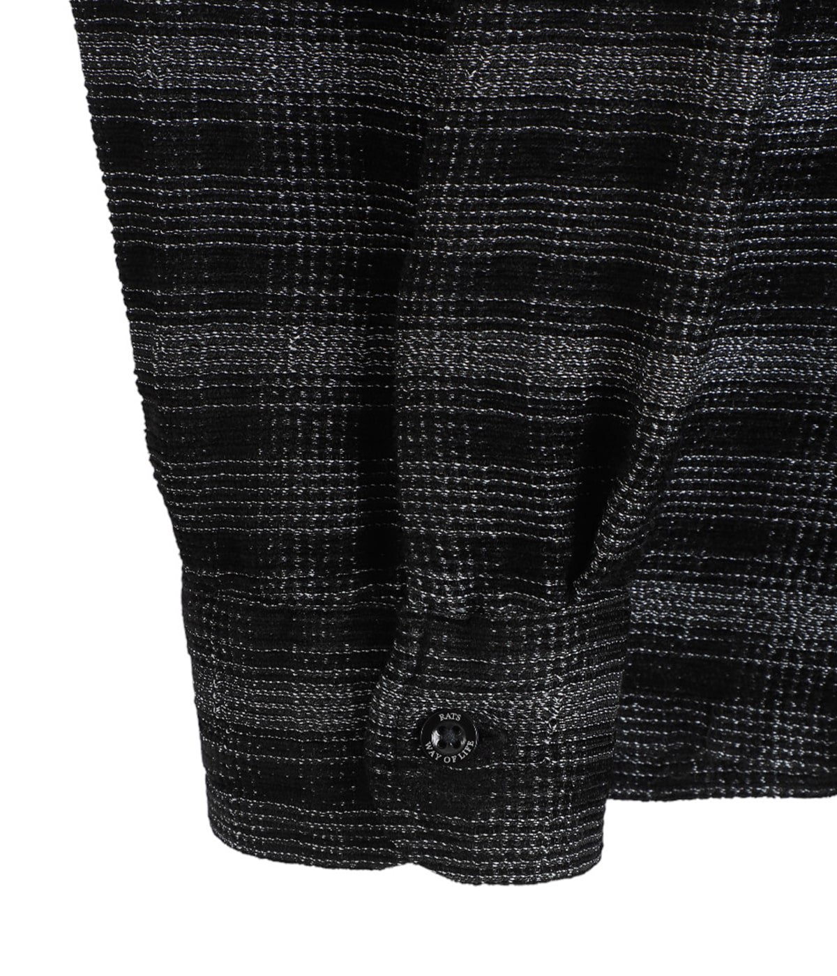 トップス [RATS]OMBRE CHECK SHIRT/BLACK CHECK OMBRE CHECK SHIRT | RATS(ラッツ) / トップス 長袖シャツ (メンズ)の