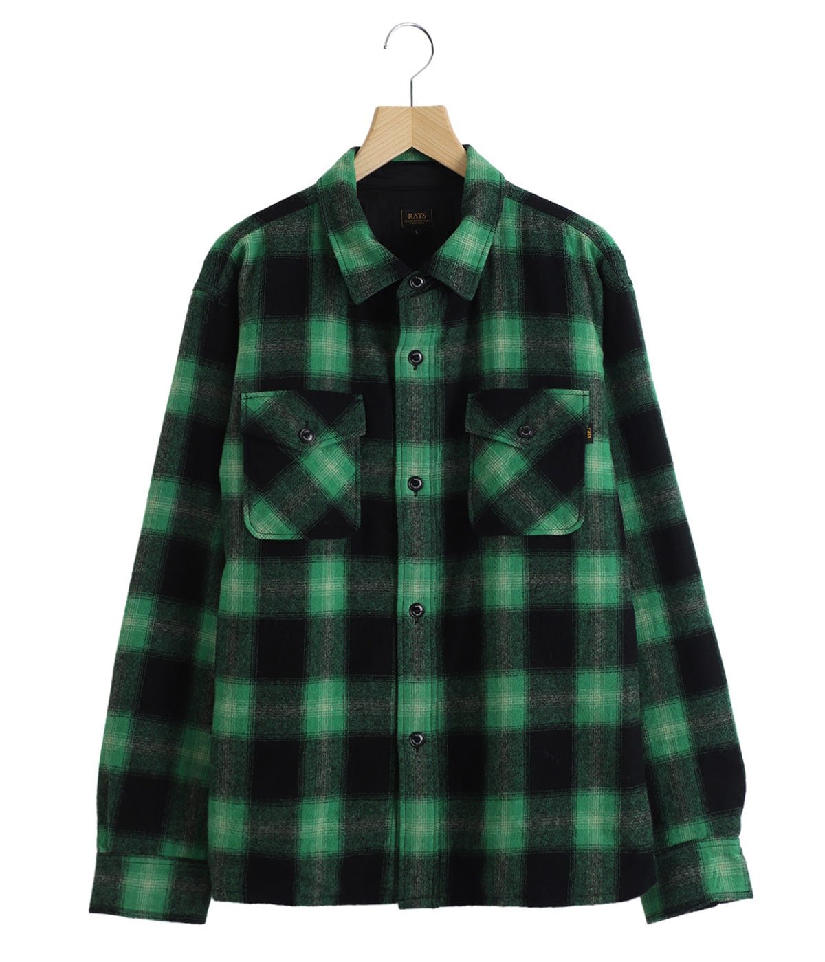WOOL CHECK SHIRT JKT | RATS(ラッツ) / アウター ブルゾン