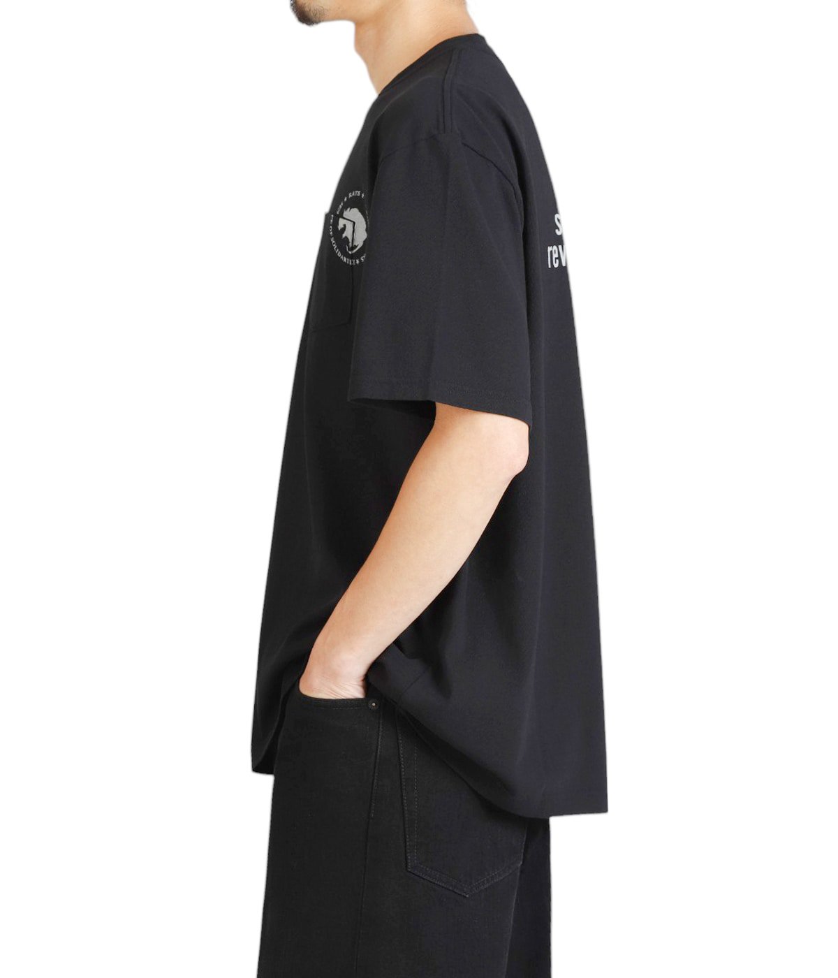CIRCLE POCKET TEE BACK PRINT | RATS(ラッツ) / トップス
