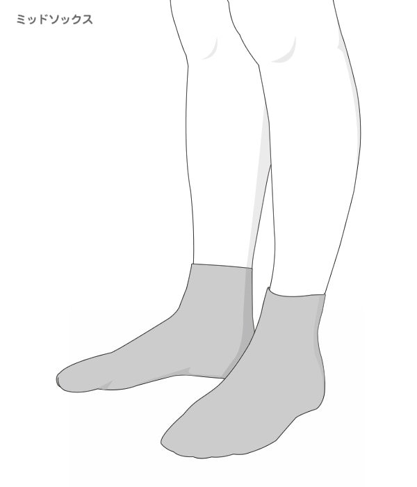 The▲HC hermit club Brochure 2P Socks 靴下 The△HC hermit club Brochure 2P Socks 靴下