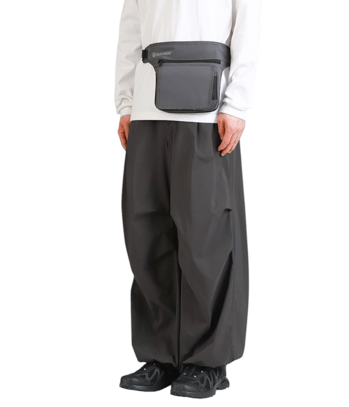 マーモットキャピタル ブラック 黒 新品 完売品 S タグ付 MARMOT (マーモット キャピタル) CROSS BAG / クロスバッグ