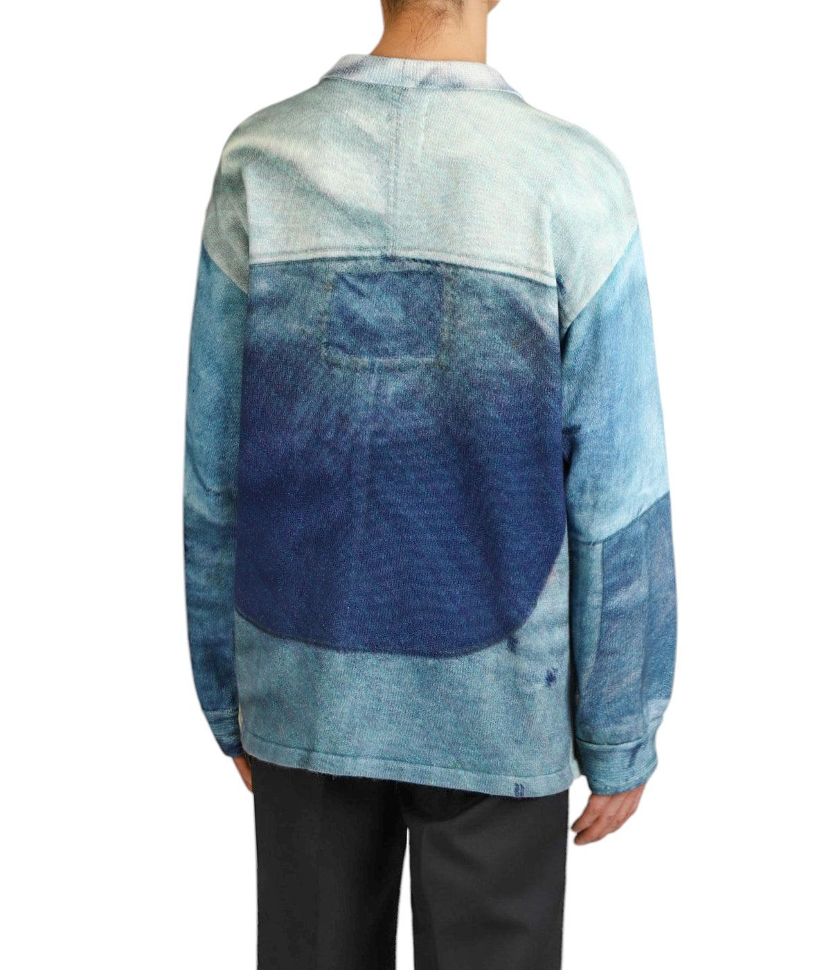 DAIRIKU ダイリク 18s/s フィッシング デニムジャケット F Transfer“ French Jacket Knit | DAIRIKU(ダイリク) / アウター