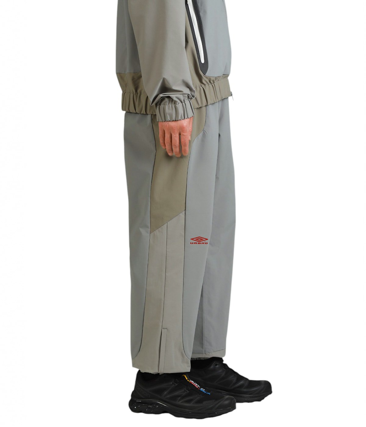 BACK BONE◇オーバーオール/L/--/GRY （WASHED FEATHER CLOTH