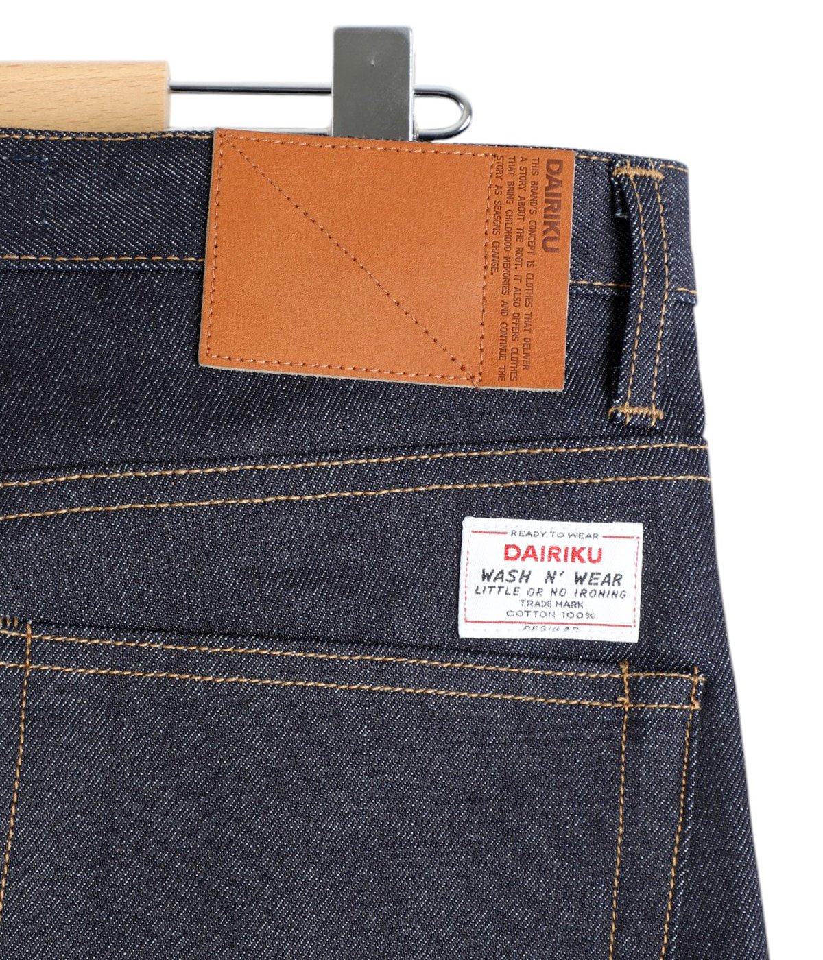 Straight“ Rigid Denim Pants | DAIRIKU(ダイリク) / パンツ
