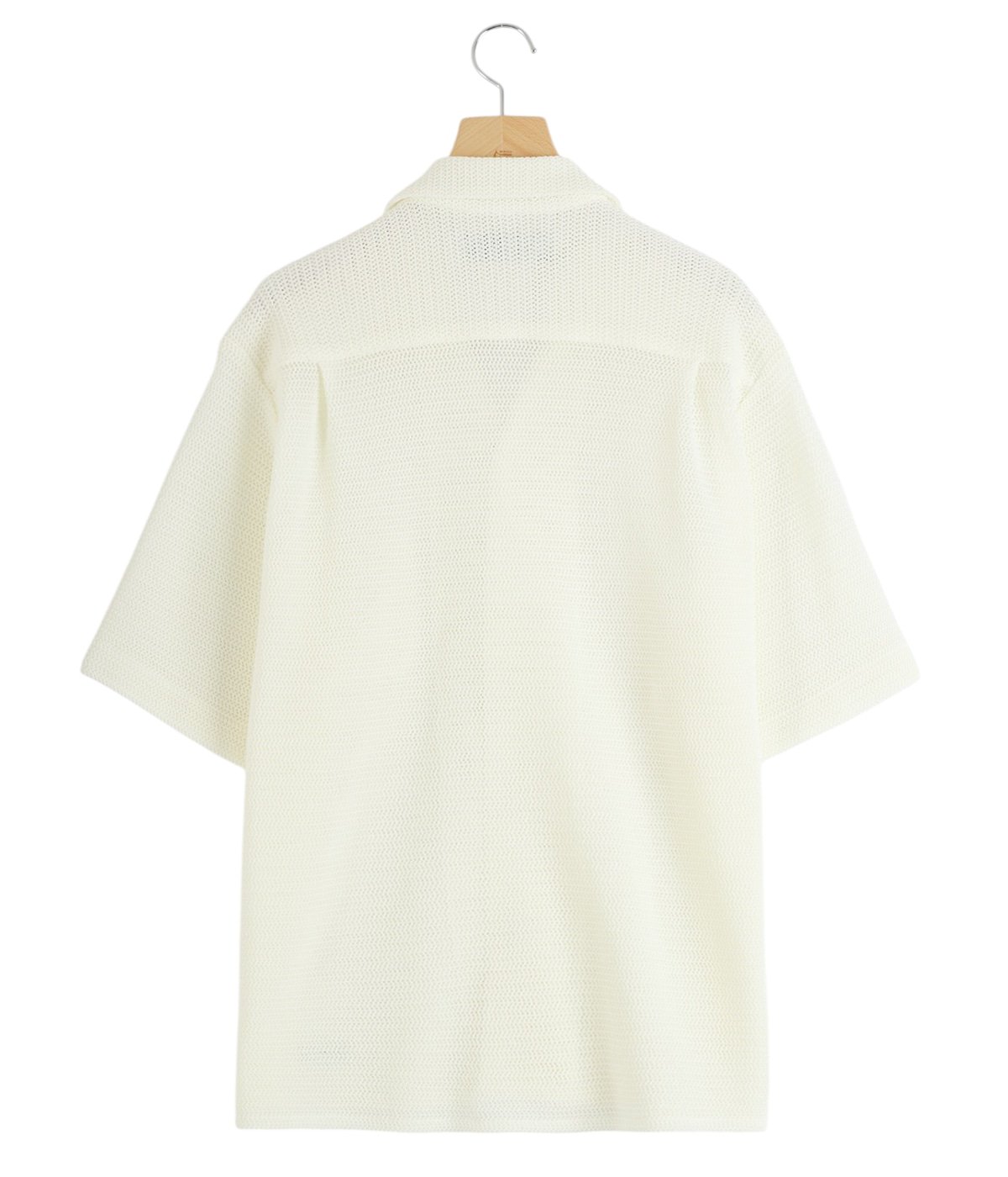 WACKO MARIA ワコマリア ニットシャツ 半袖 M 白 ホワイト WACKO MARIA《ワコマリア》KNIT SHIRT | 正規取扱店 | Cloud9