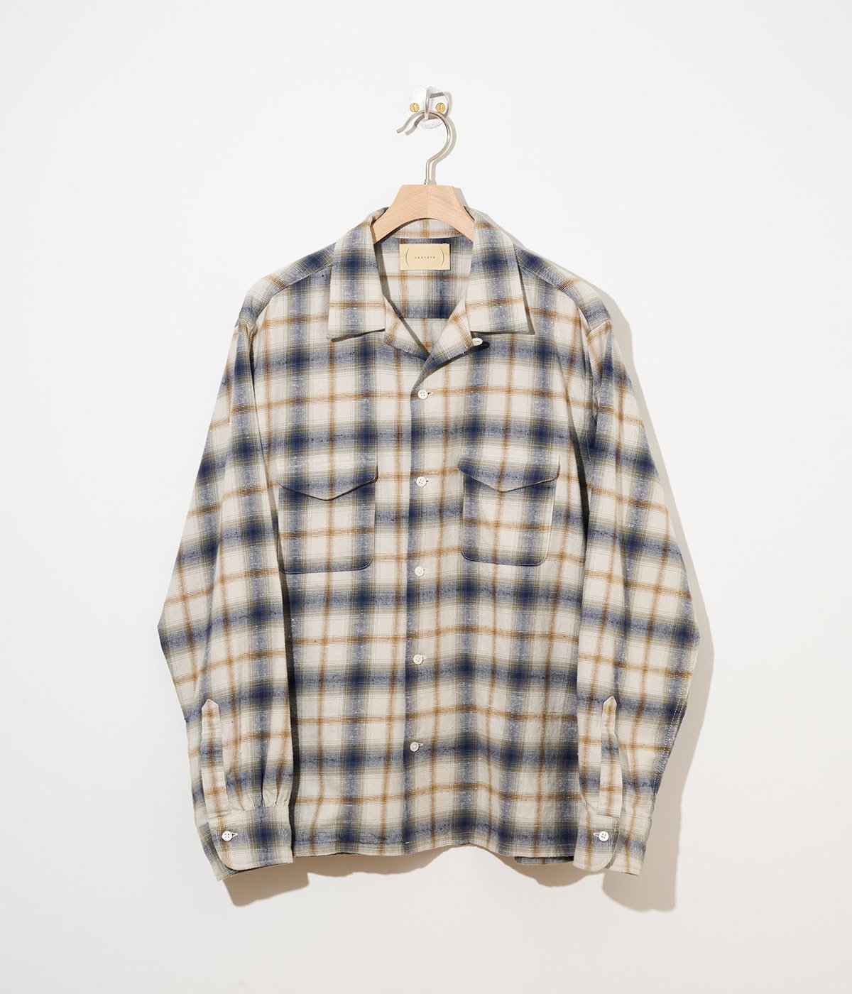 Cantate manhole コットンシルクシャツ　44 BLOG | MANHOLE