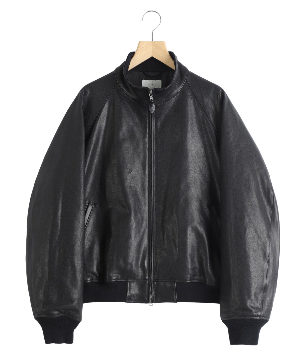 うエンリ・ベグリン 黒 レザー ジャケット Lambleather WeekendJacket | HERILL(へリル) / アウター レザー