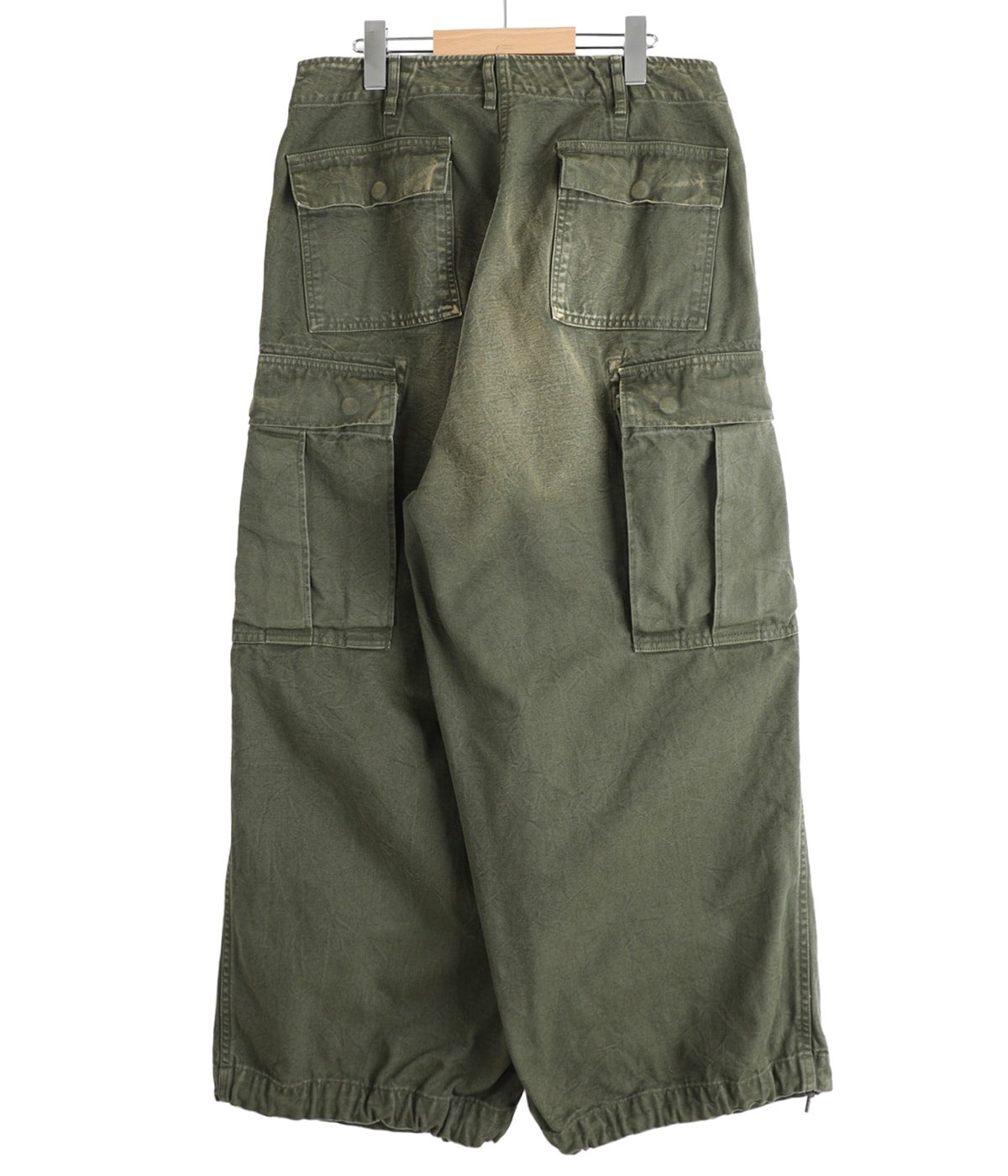 m*3様 HERILL カーゴパンツ オリーブグリーン Duck Parachute pants | HERILL(へリル) / パンツ カーゴパンツ
