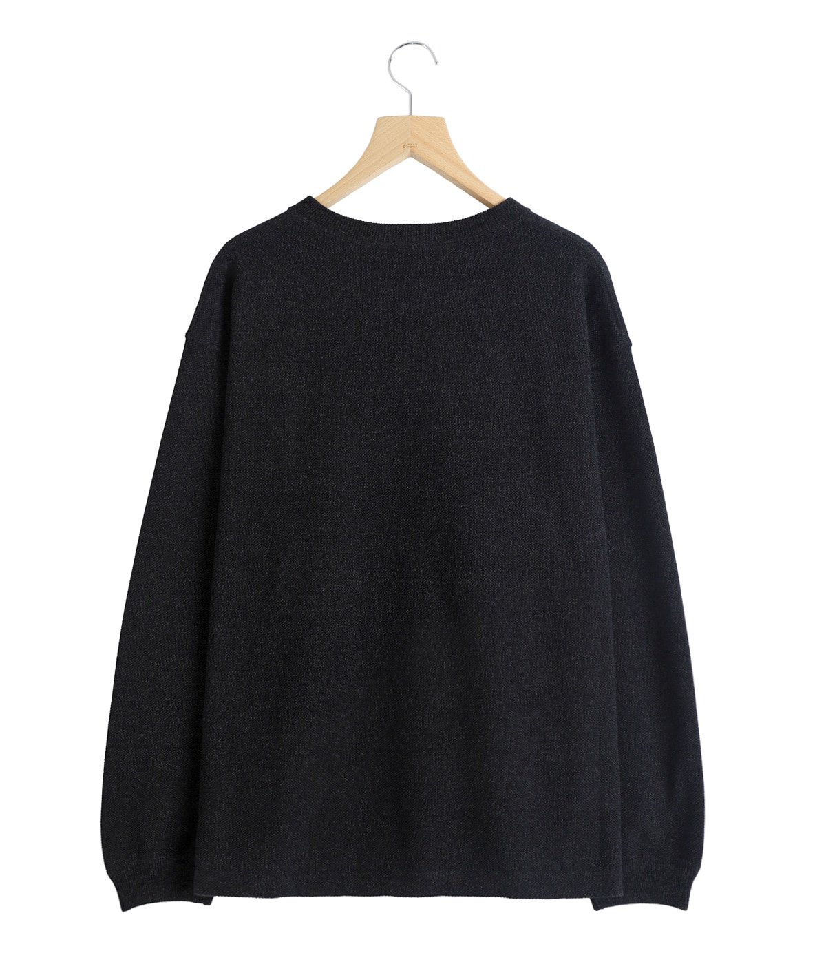 新品タグ付き❣️グッド グリーフCREWNECKNO SLEEVETOP ネイビー Kintsugi” Crew Neck Knitted Top | Mame