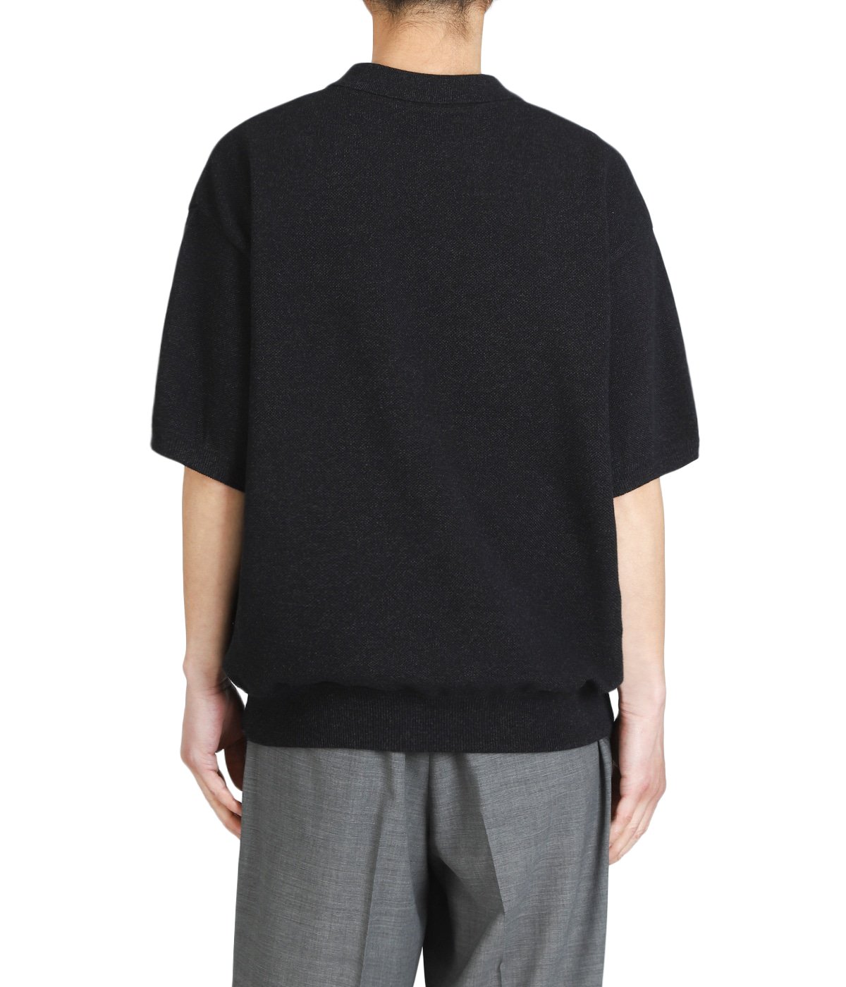 crepuscule Moss Stitch Skipper ブラック サイズ2 crepuscule / クレプスキュール | Moss Stitch Skipper - Black | 通販