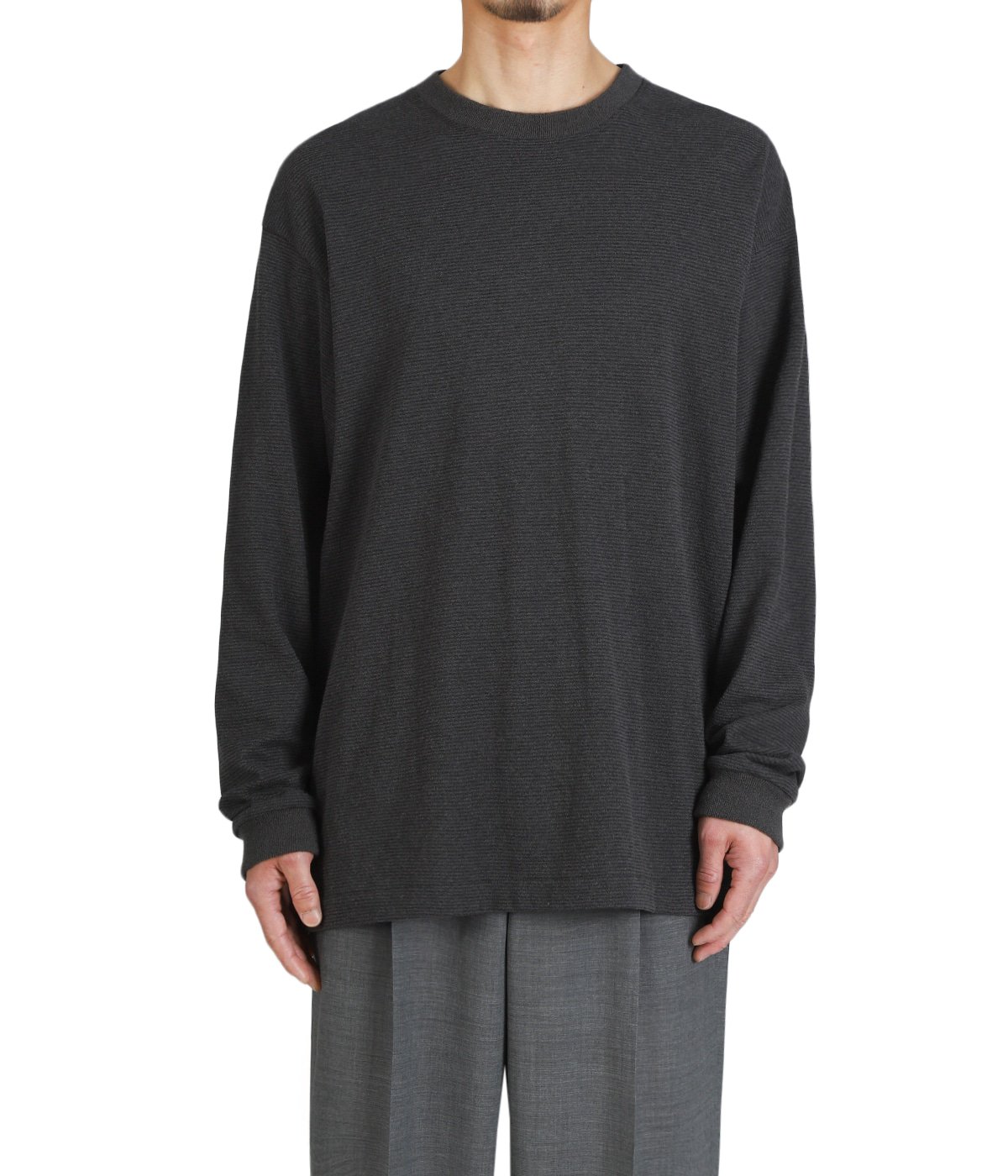 Border L/S Cutsew | crepuscule(クレプスキュール) / トップス 