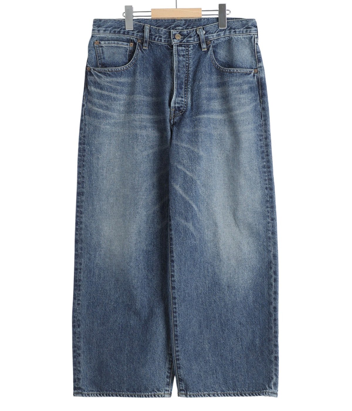 S.Wide Straight Cropped 5pocket USD | MINEDENIM(マインデニム