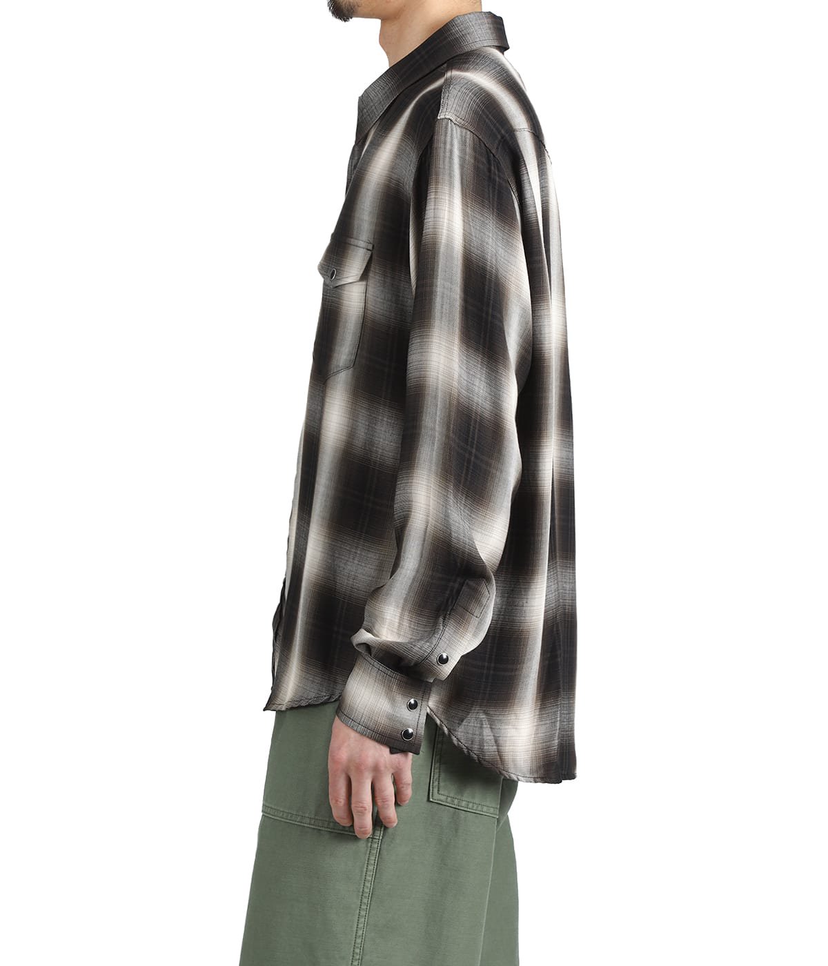 R.Plaid Western SH | MINEDENIM(マインデニム) / トップス 長袖シャツ