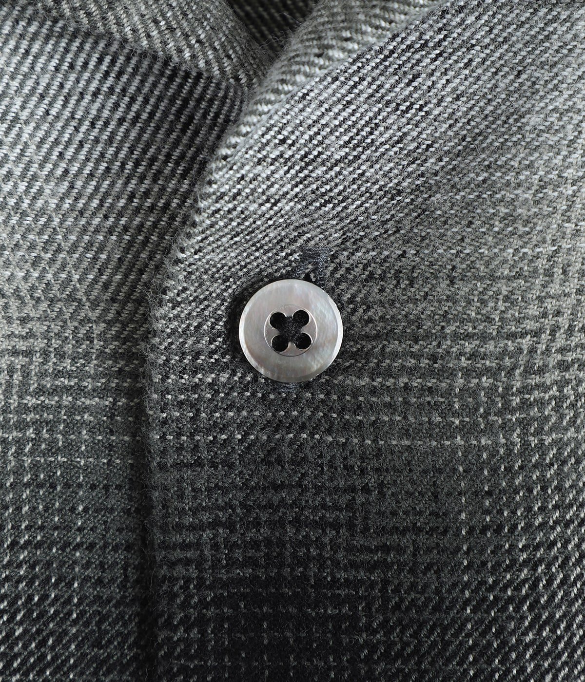 R.Flannel Ombre Open Collar SH | MINEDENIM(マインデニム