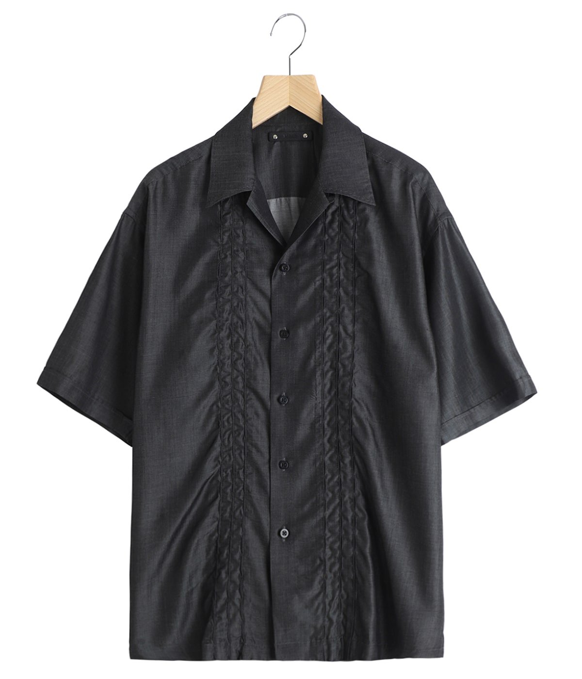 Cu.Denim Wave embroidery S.S SH | MINEDENIM(マインデニム
