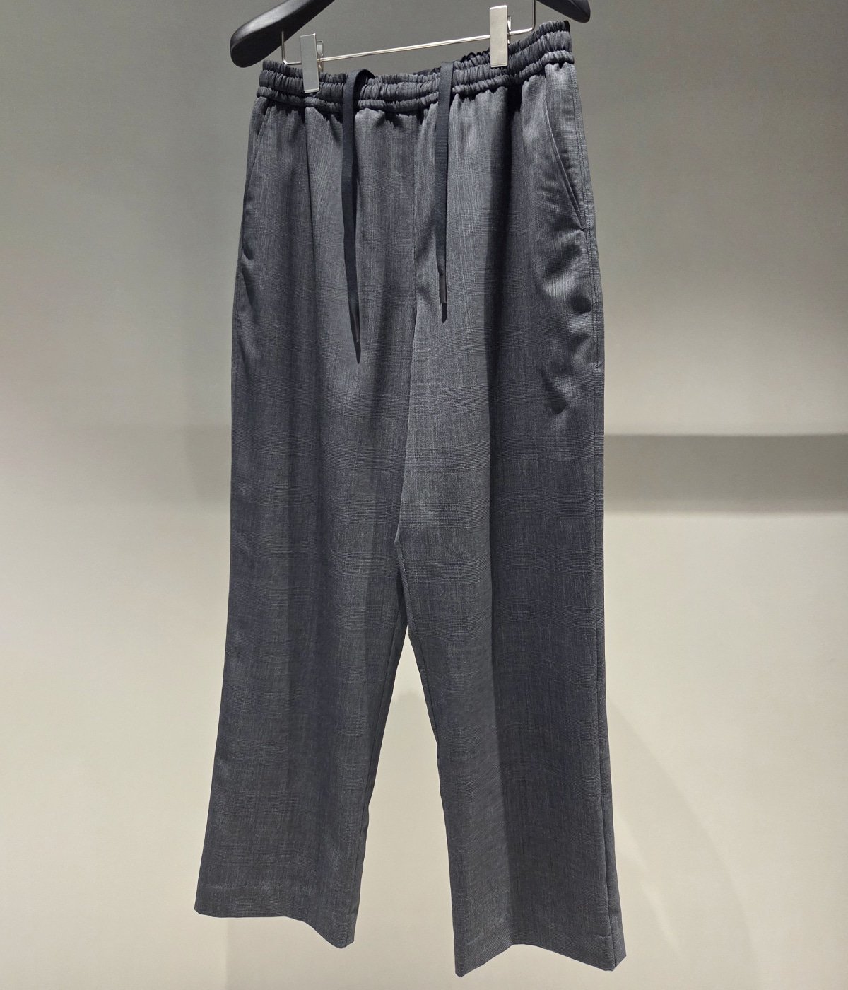 予約】グレンチェックウール・パジャマパンツ | 山内(ヤマウチ